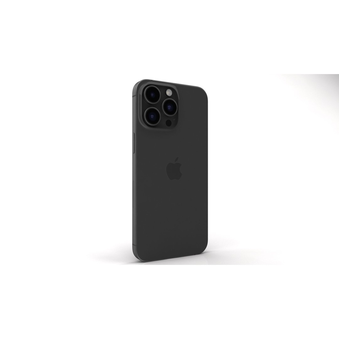 Apple iPhone 15 Pro Max 3D Model – High Poly Game Asset, FBX, OBJ, Blender - View 5