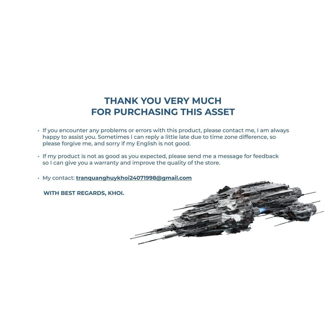 Spaceship Generator 3D Model – Procedural Sci-Fi Asset for Blender - View 22
