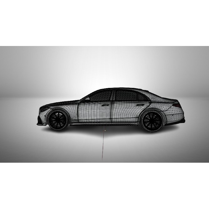 Mercedes Brabus 850 - High-Quality 3D Model - View 13