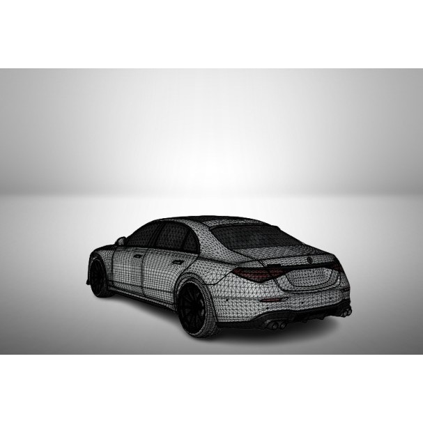 Mercedes Brabus 850 - High-Quality 3D Model - View 14