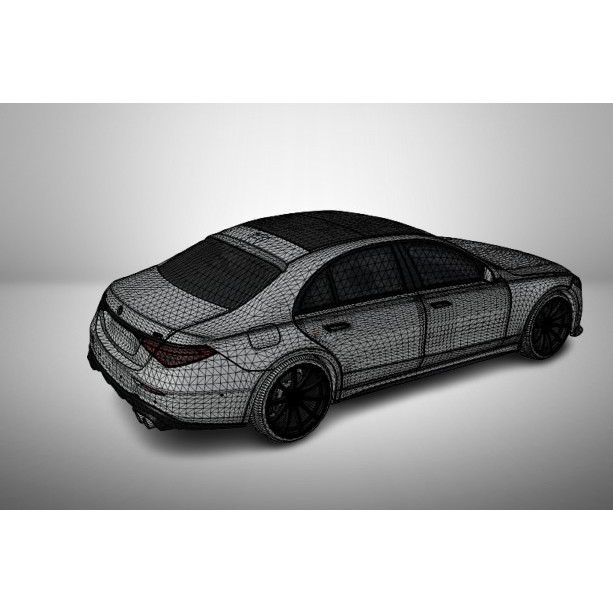 Mercedes Brabus 850 - High-Quality 3D Model - View 15