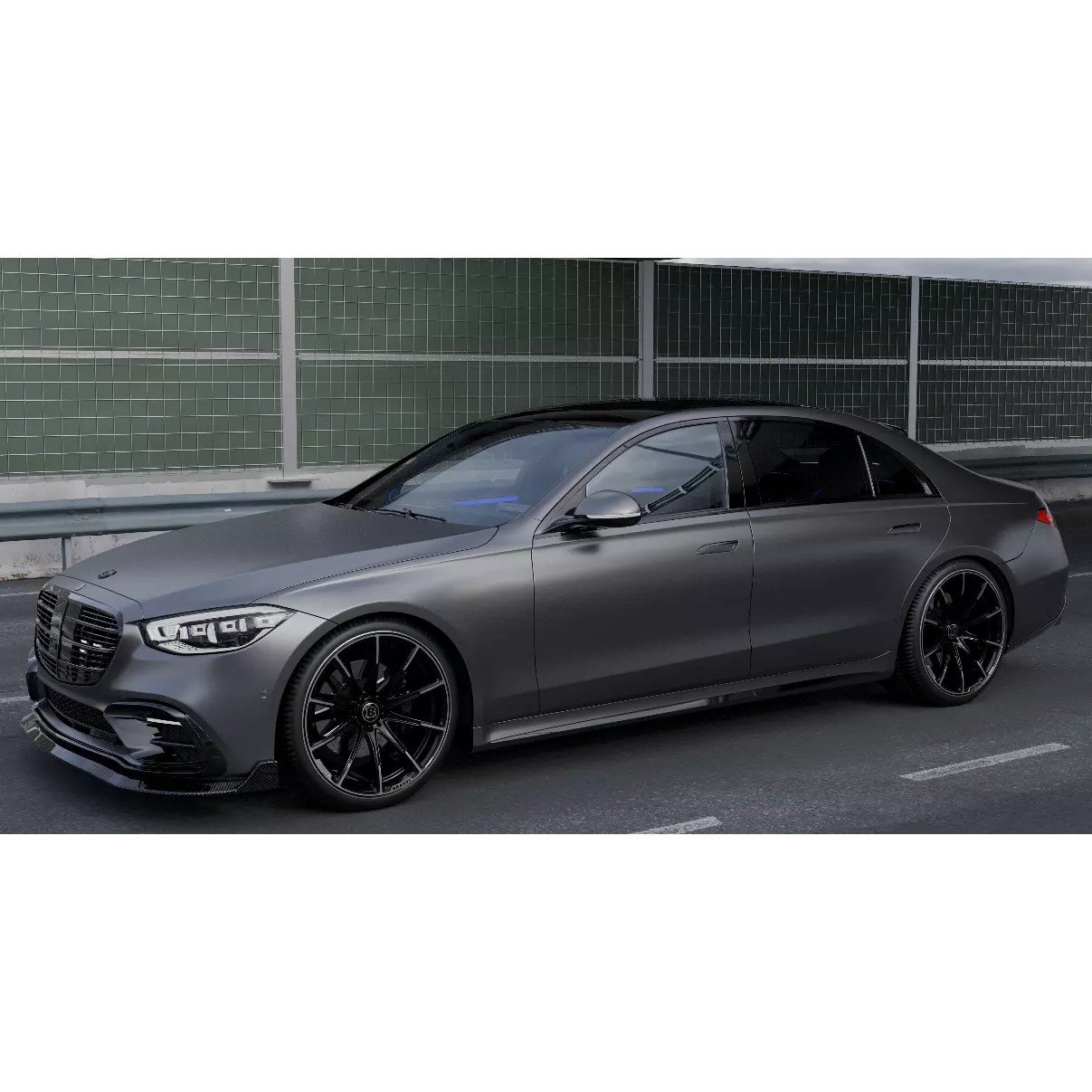 Mercedes Brabus 850 - High-Quality 3D Model - View 2