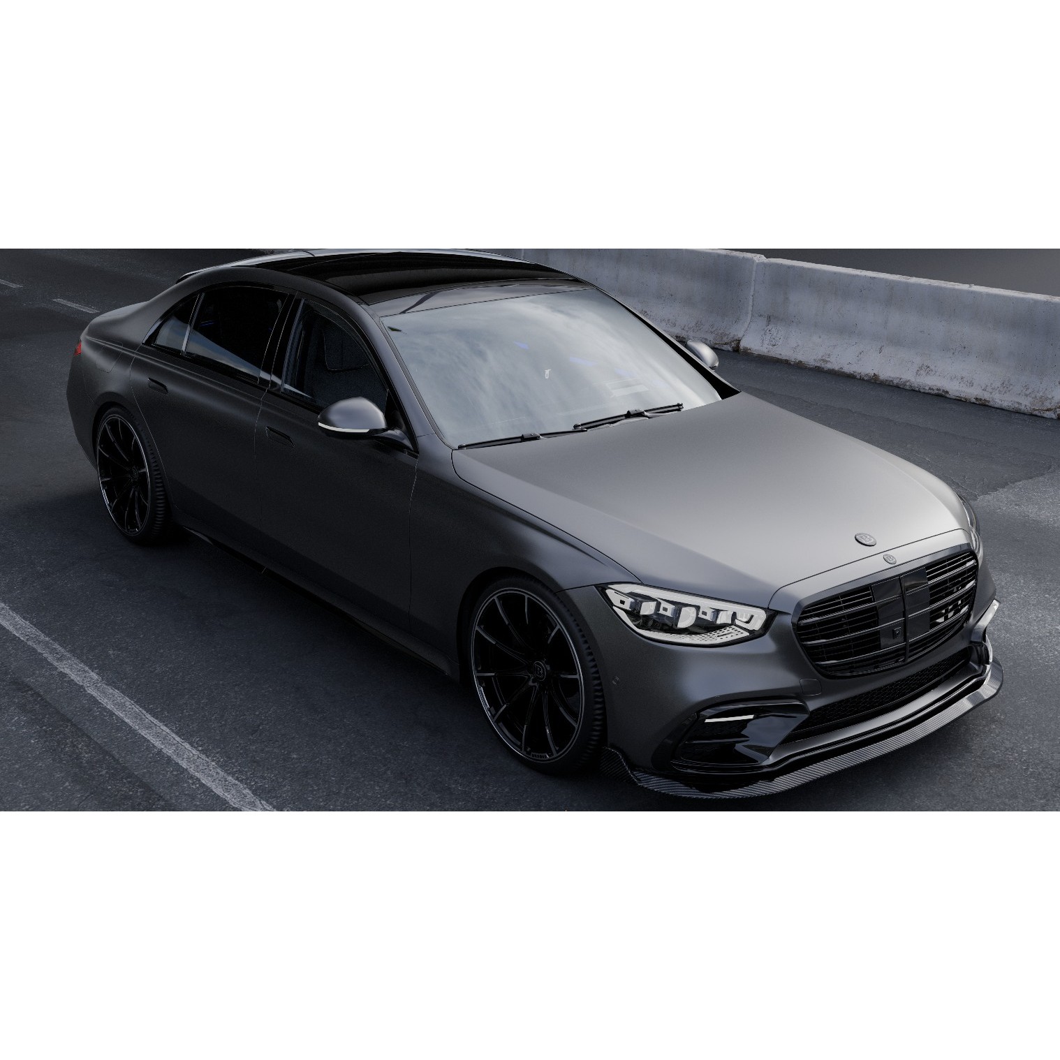 Mercedes Brabus 850 - High-Quality 3D Model - View 6