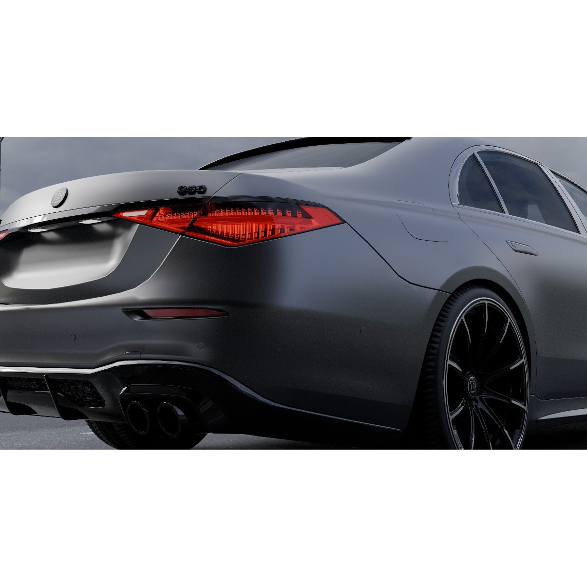 Mercedes Brabus 850 - High-Quality 3D Model - View 7