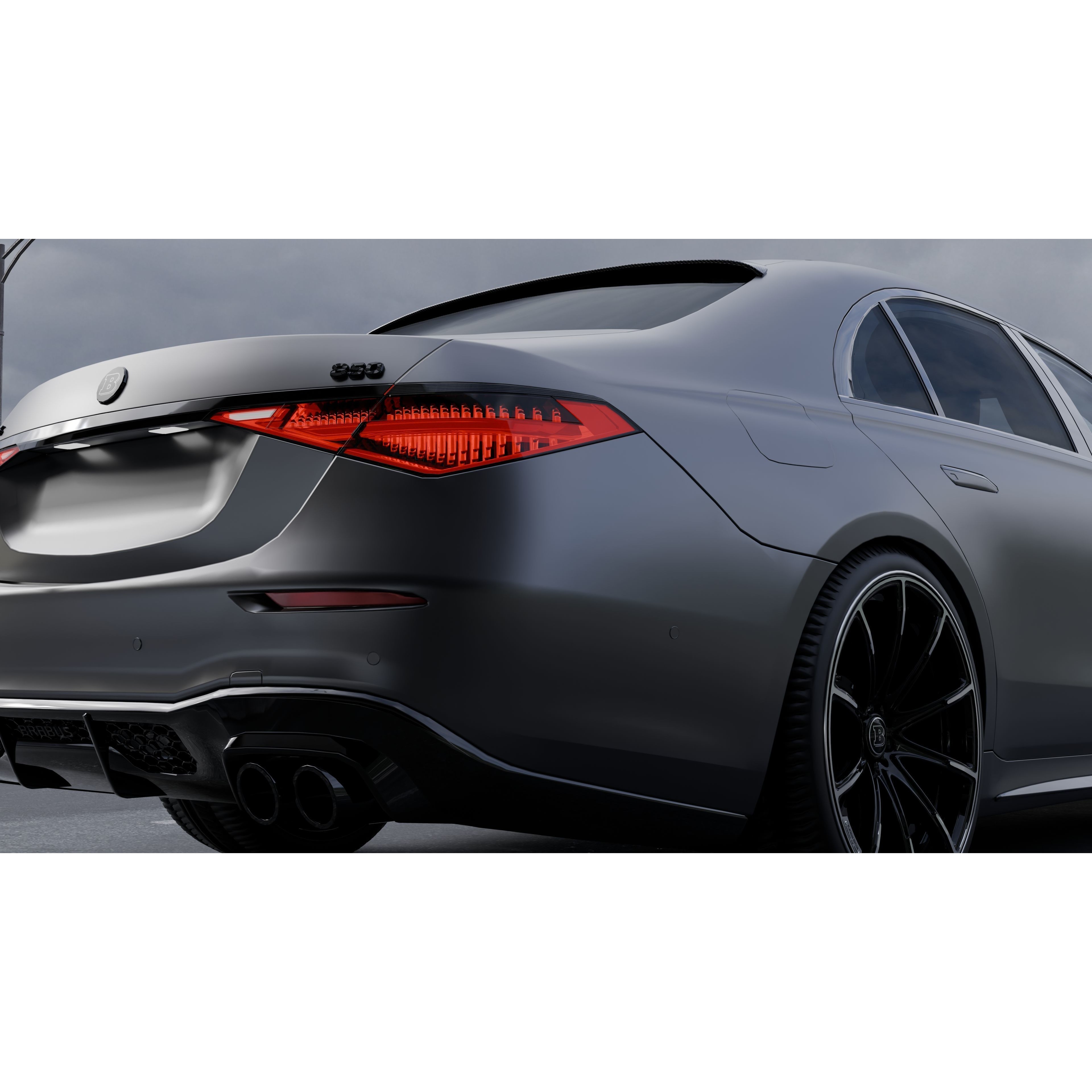 Mercedes Brabus 850 - High-Quality 3D Model - View 8