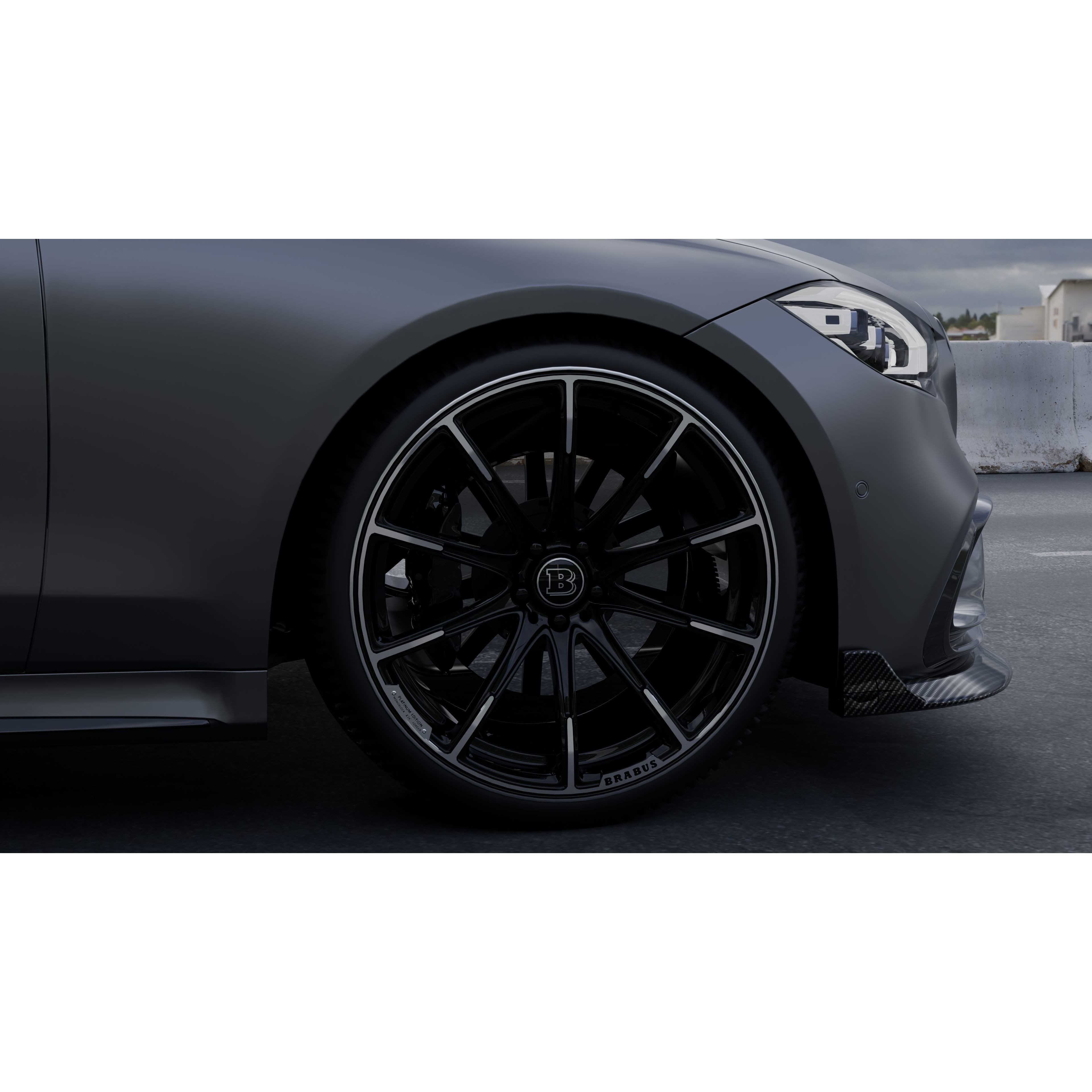 Mercedes Brabus 850 - High-Quality 3D Model - View 9