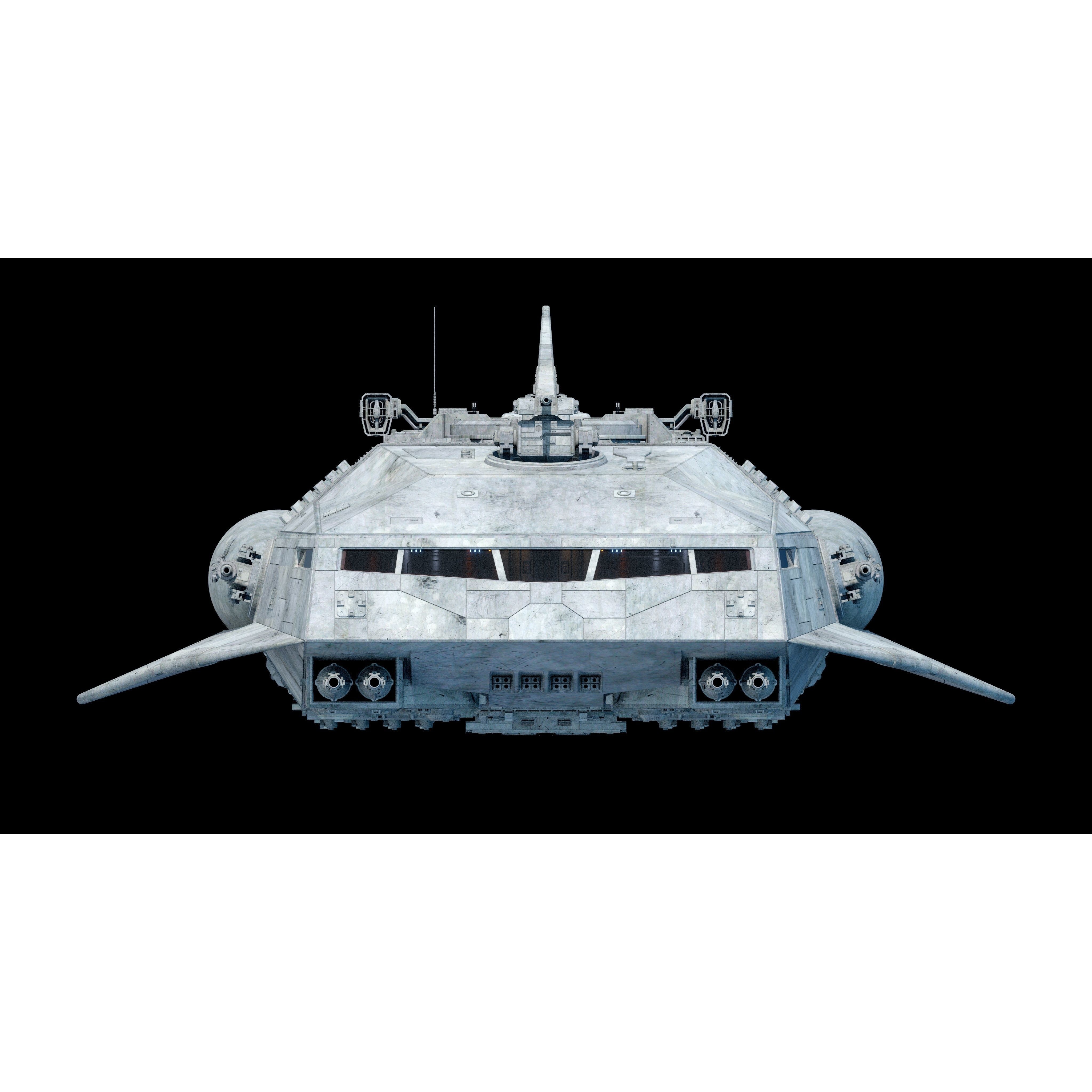 Star Wars Assault Transport - Game-Ready 3D Model - View 12