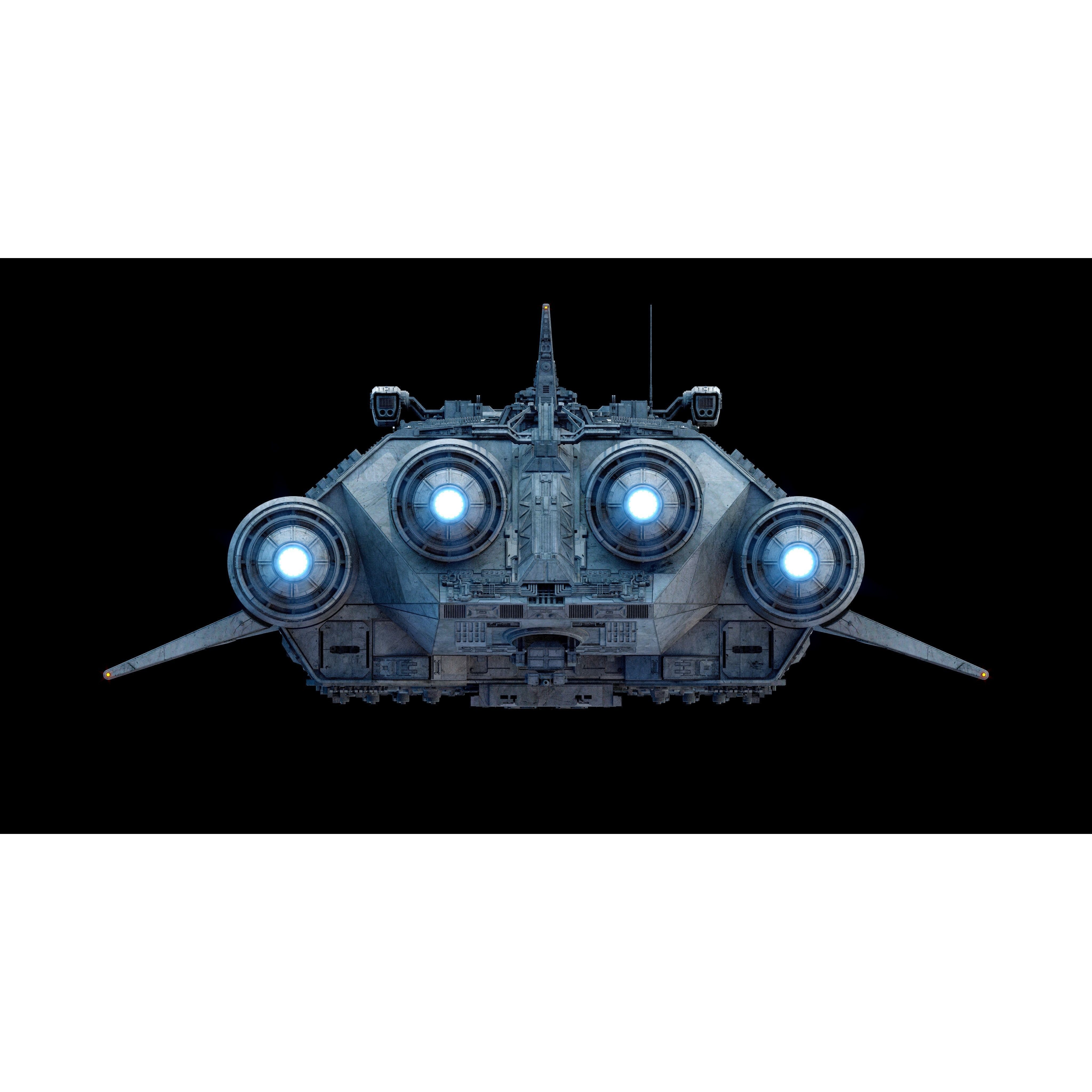 Star Wars Assault Transport - Game-Ready 3D Model - View 13