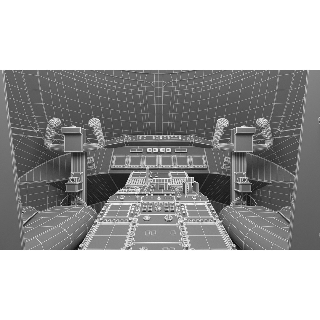 Bombardier Challenger 350 3D Model – High-Quality Aircraft Asset, FBX, OBJ - View 50