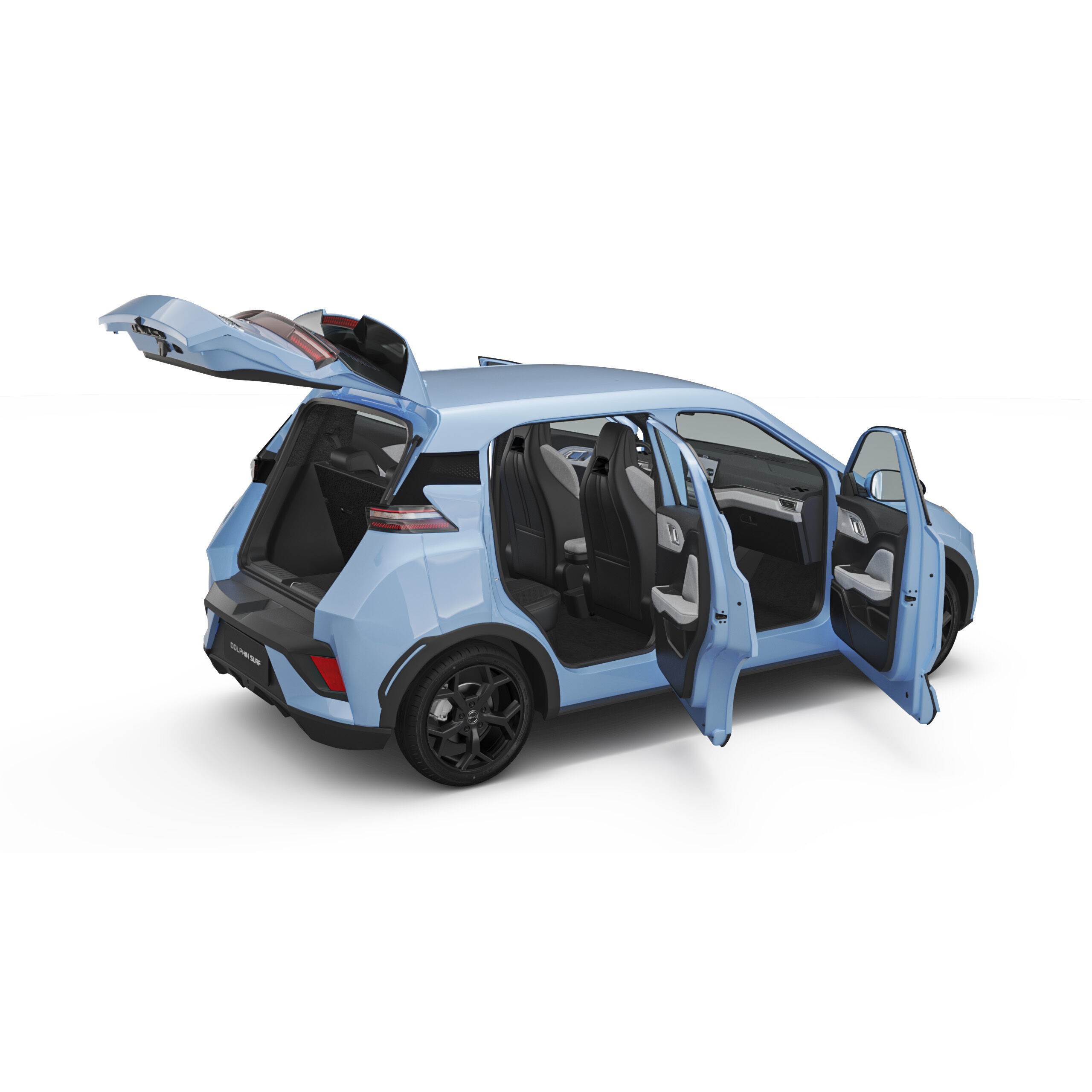 2025 BYD Dolphin Surf Atto1 - Game-Ready 3D Model - View 10