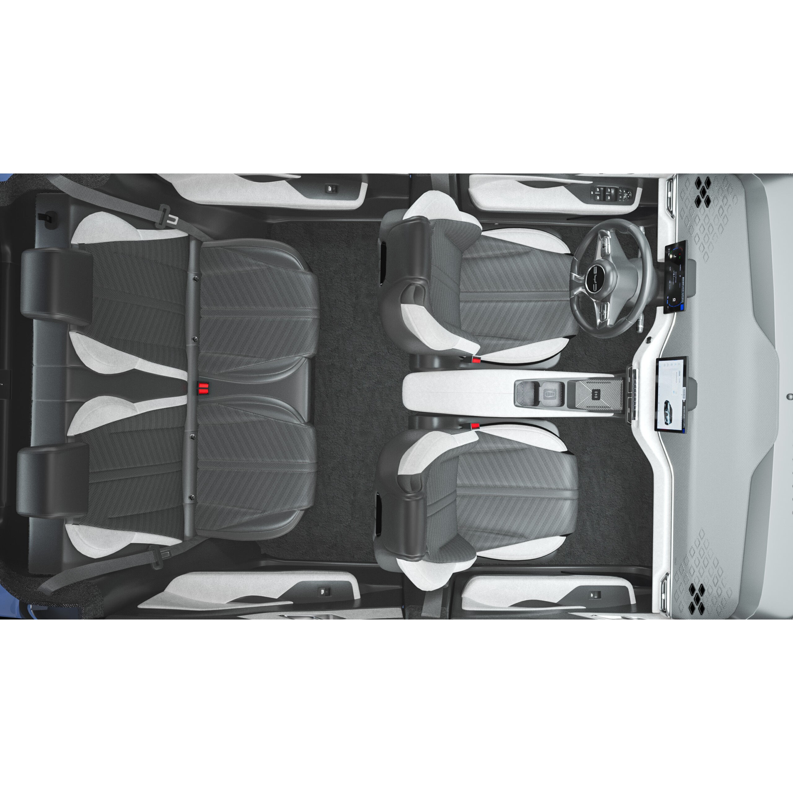 2025 BYD Dolphin Surf Atto1 - Game-Ready 3D Model - View 15