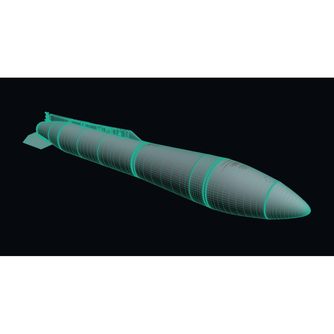 Fuel Tanks RPL-541/542 3D Model – High Poly PBR Asset for Mirage-2000 - View 12