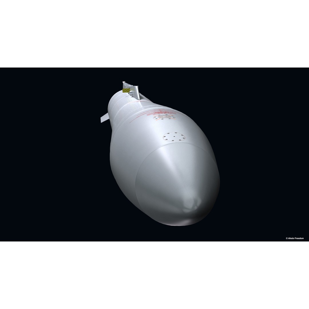 Fuel Tanks RPL-541/542 3D Model – High Poly PBR Asset for Mirage-2000 - View 5