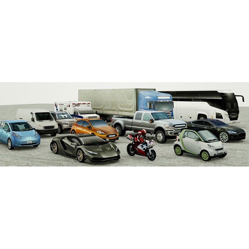 185 Low-Poly Vehicles - Low-Poly Game-Ready 3D Model - View 18
