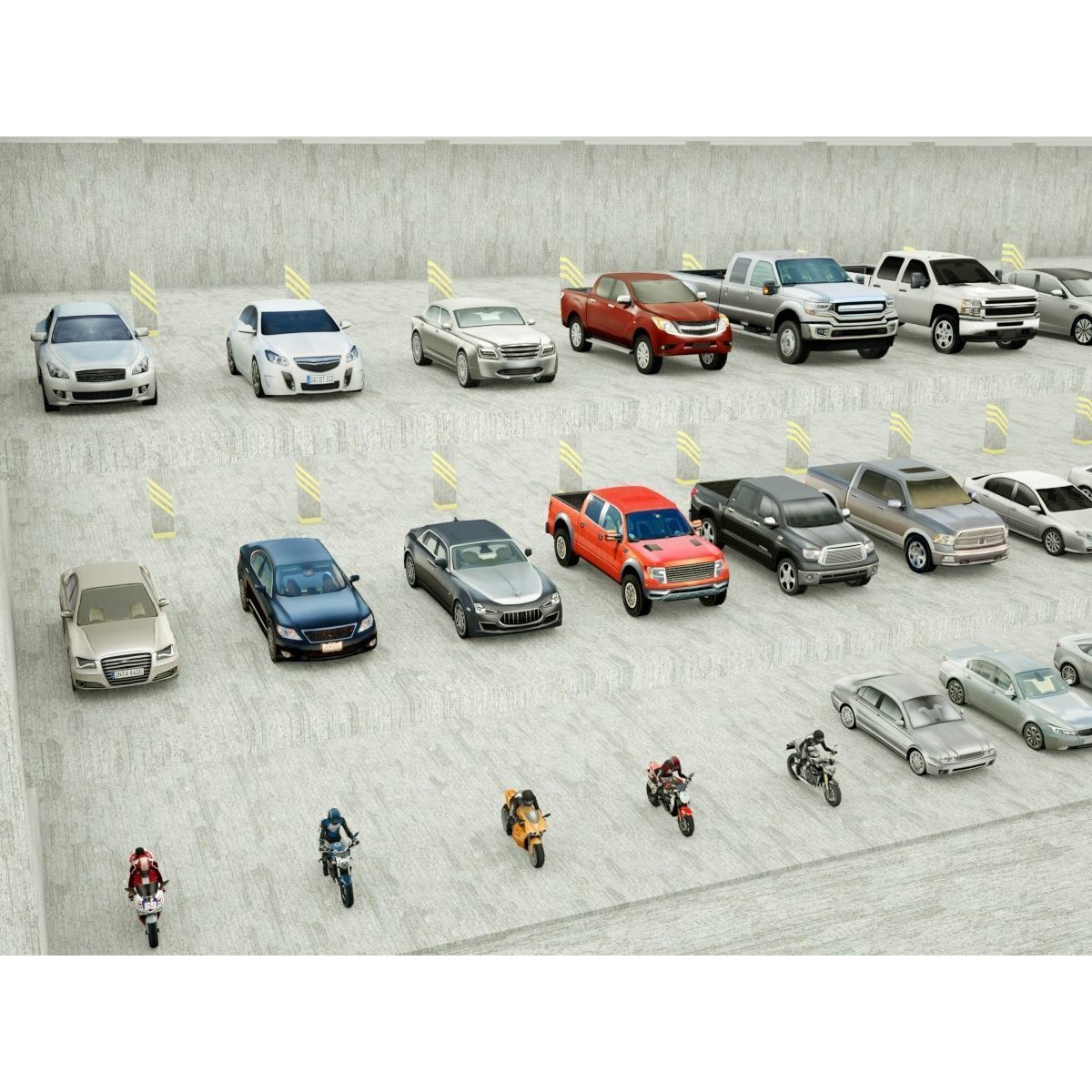 185 Low-Poly Vehicles - Low-Poly Game-Ready 3D Model - View 4