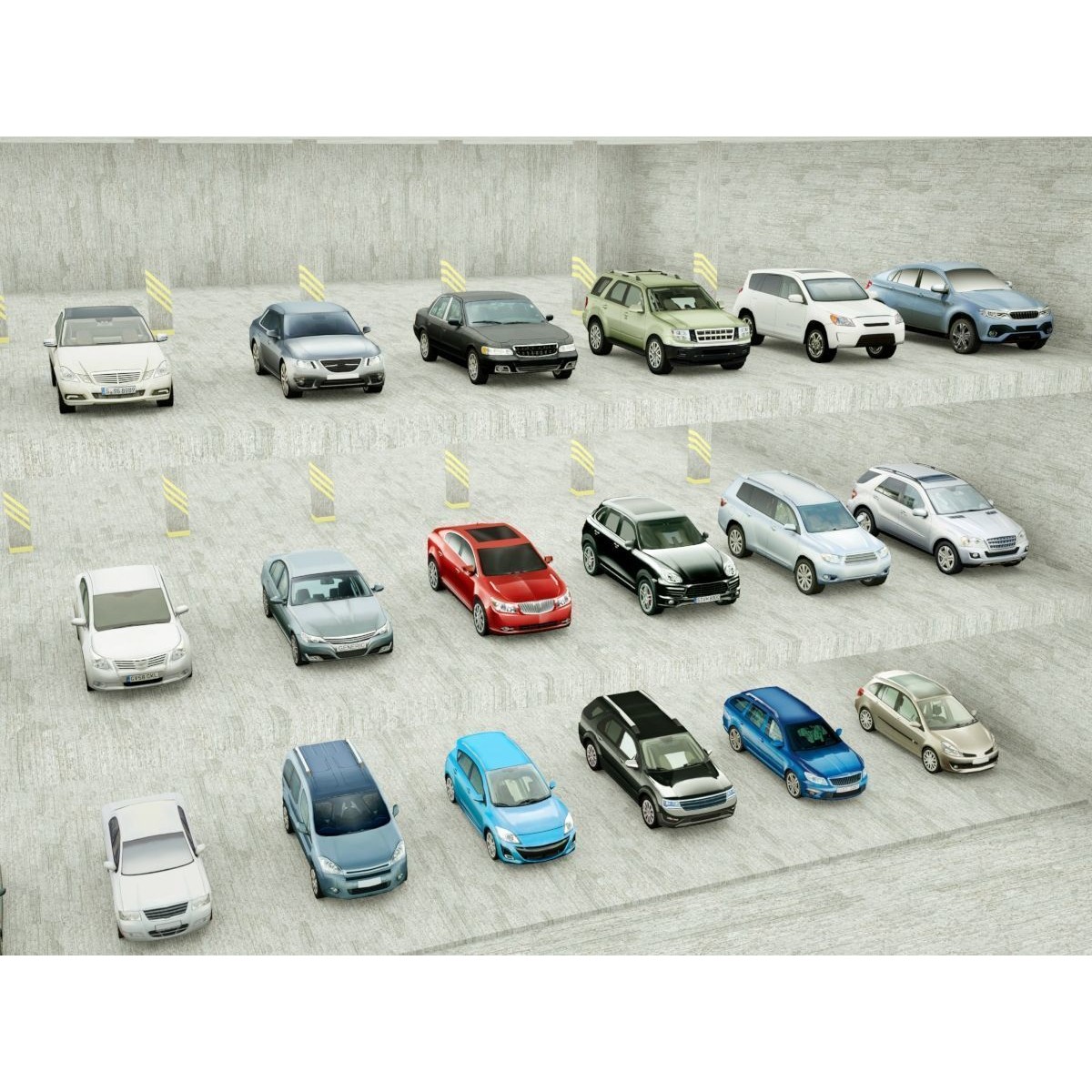 185 Low-Poly Vehicles - Low-Poly Game-Ready 3D Model - View 6