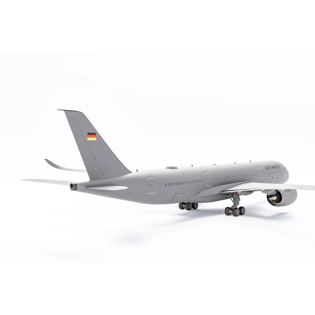 Airbus A350-900 3D Model – Fictional Luftwaffe Military Asset, Blender - View 3