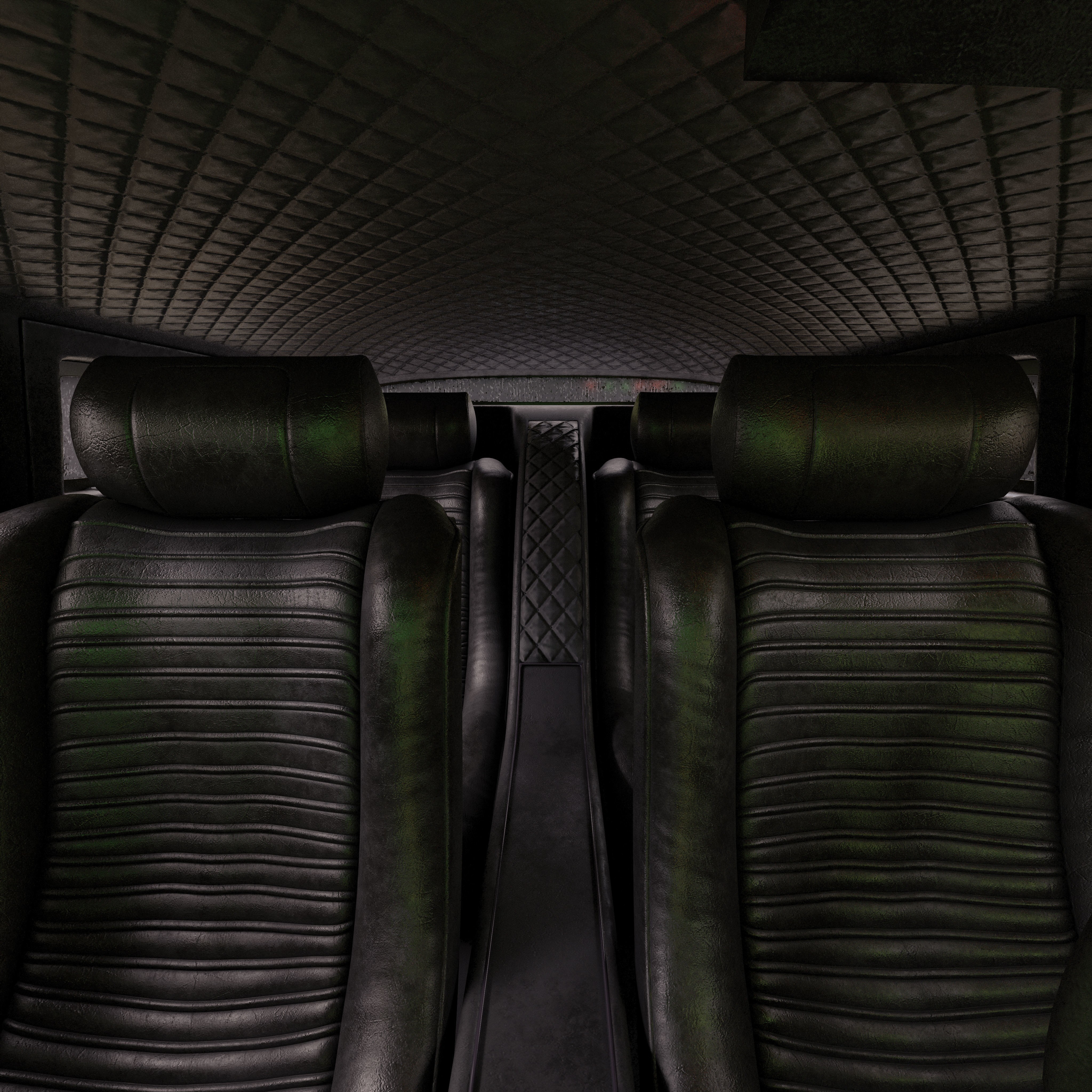 Futuristic Flying Car - Game-Ready 3D Model