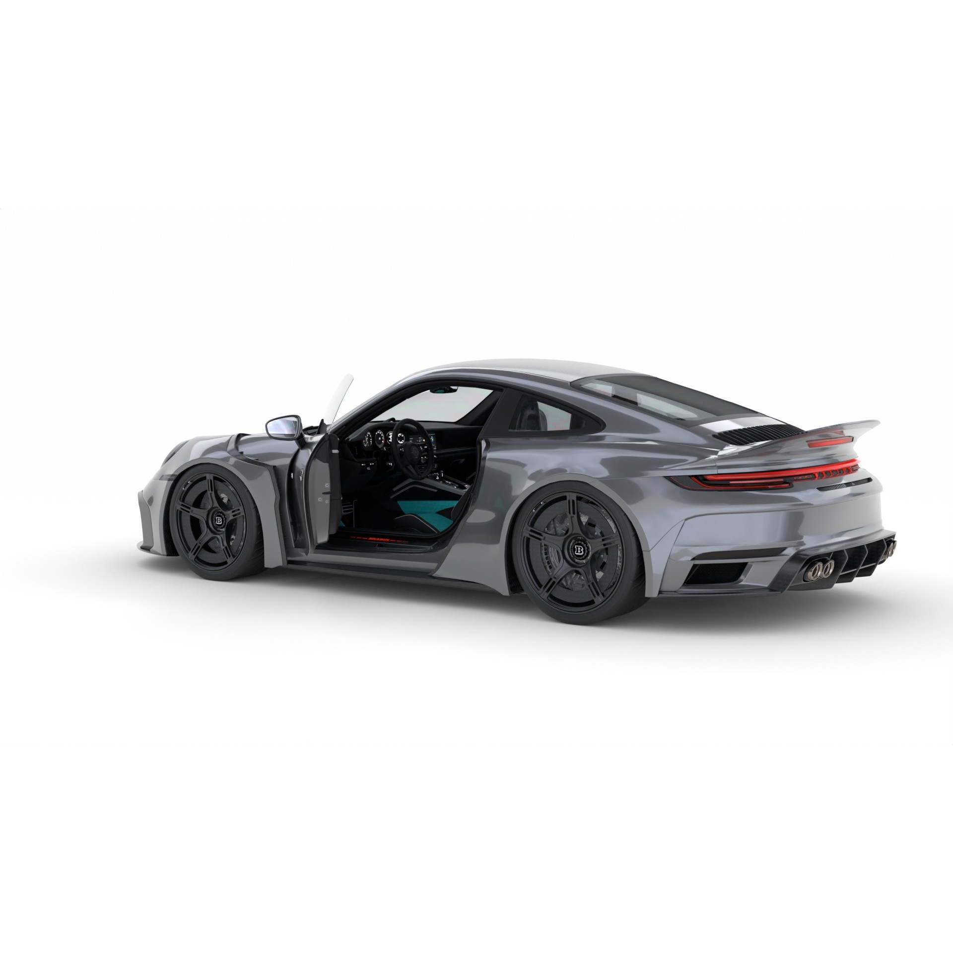 Brabus Rocket 900R - High-Quality 3D Model - View 10