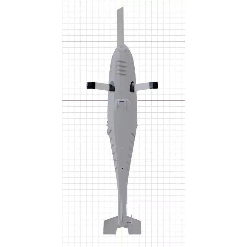 Schiebel Camcopter S-100 3D Model – Low Poly UAV with PBR Textures, FBX - View 40