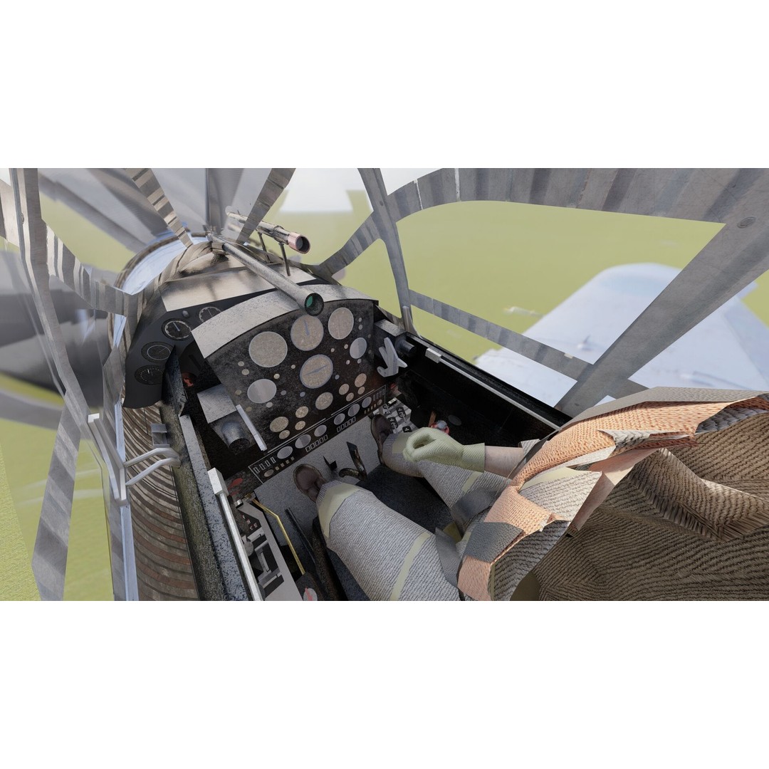 Douglas SBD Dauntless 3D Model – Textured Aircraft for Lumion - View 25