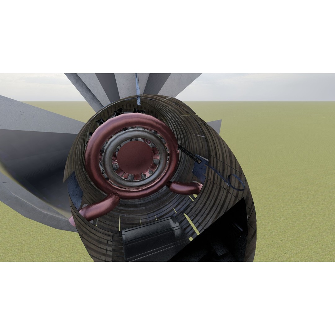 Douglas SBD Dauntless 3D Model – Textured Aircraft for Lumion - View 31