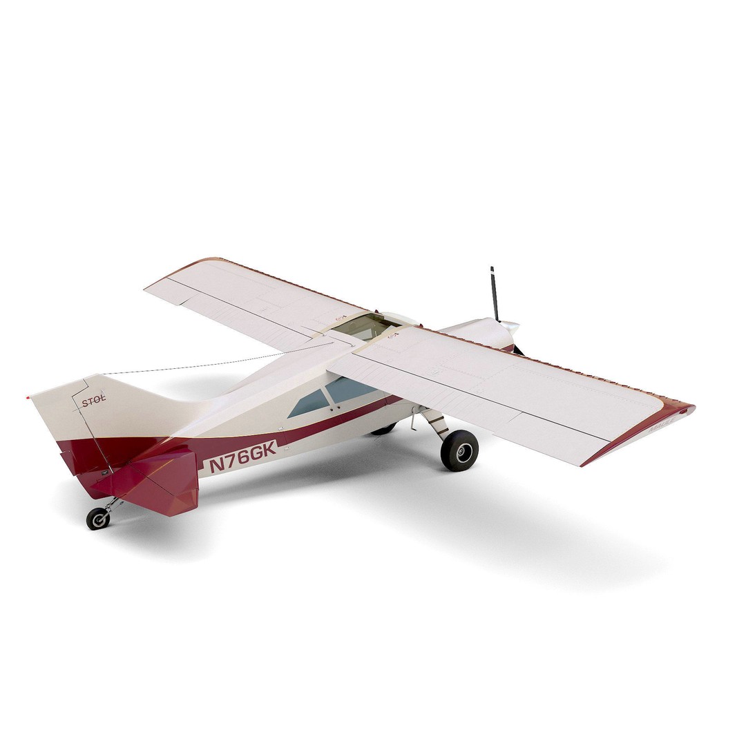 Maule M-7-235 3D Model – Detailed Aircraft with Interior, FBX, Blender - View 23