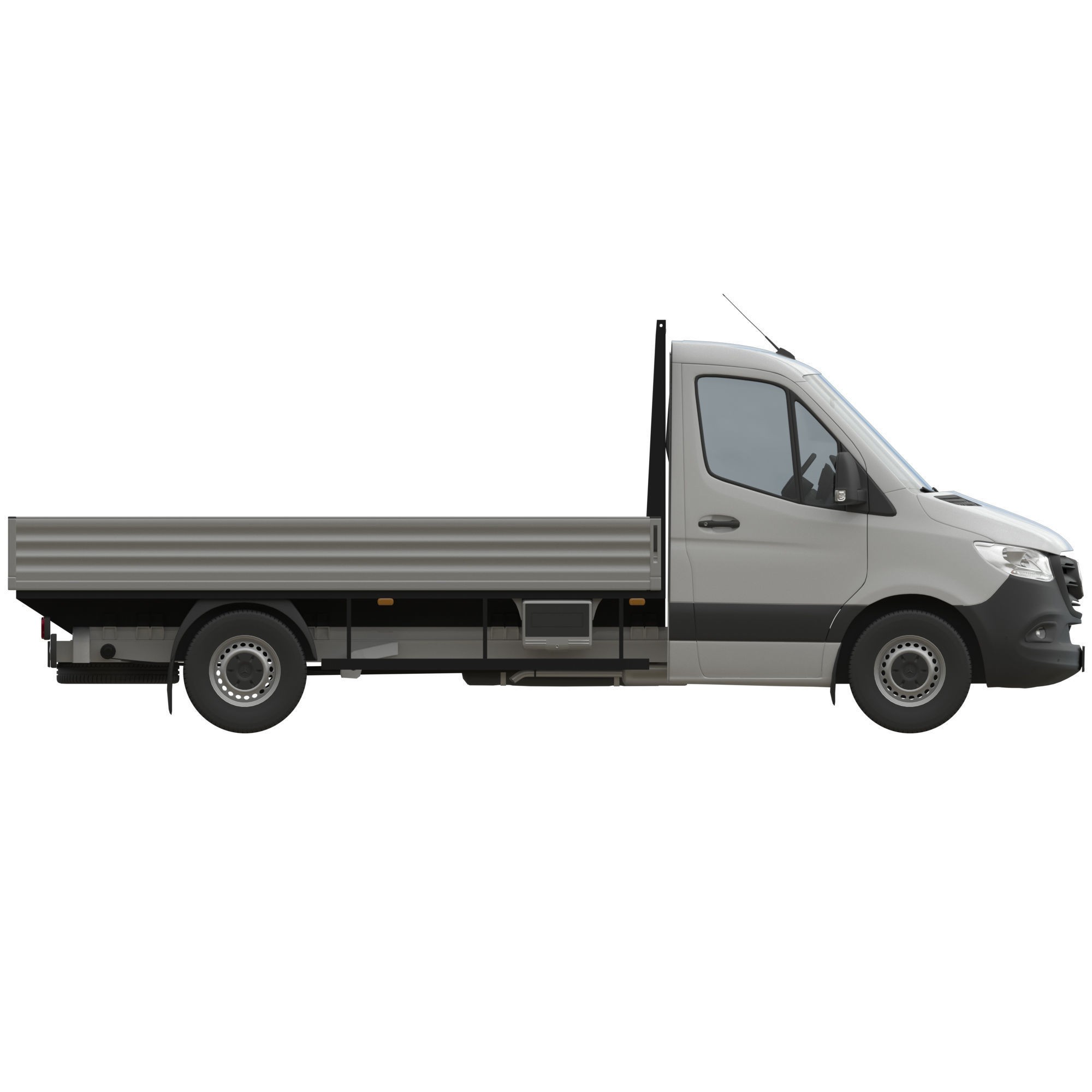 Mercedes-Benz Sprinter Chassis Cab L2 - Game-Ready 3D Model - View 11