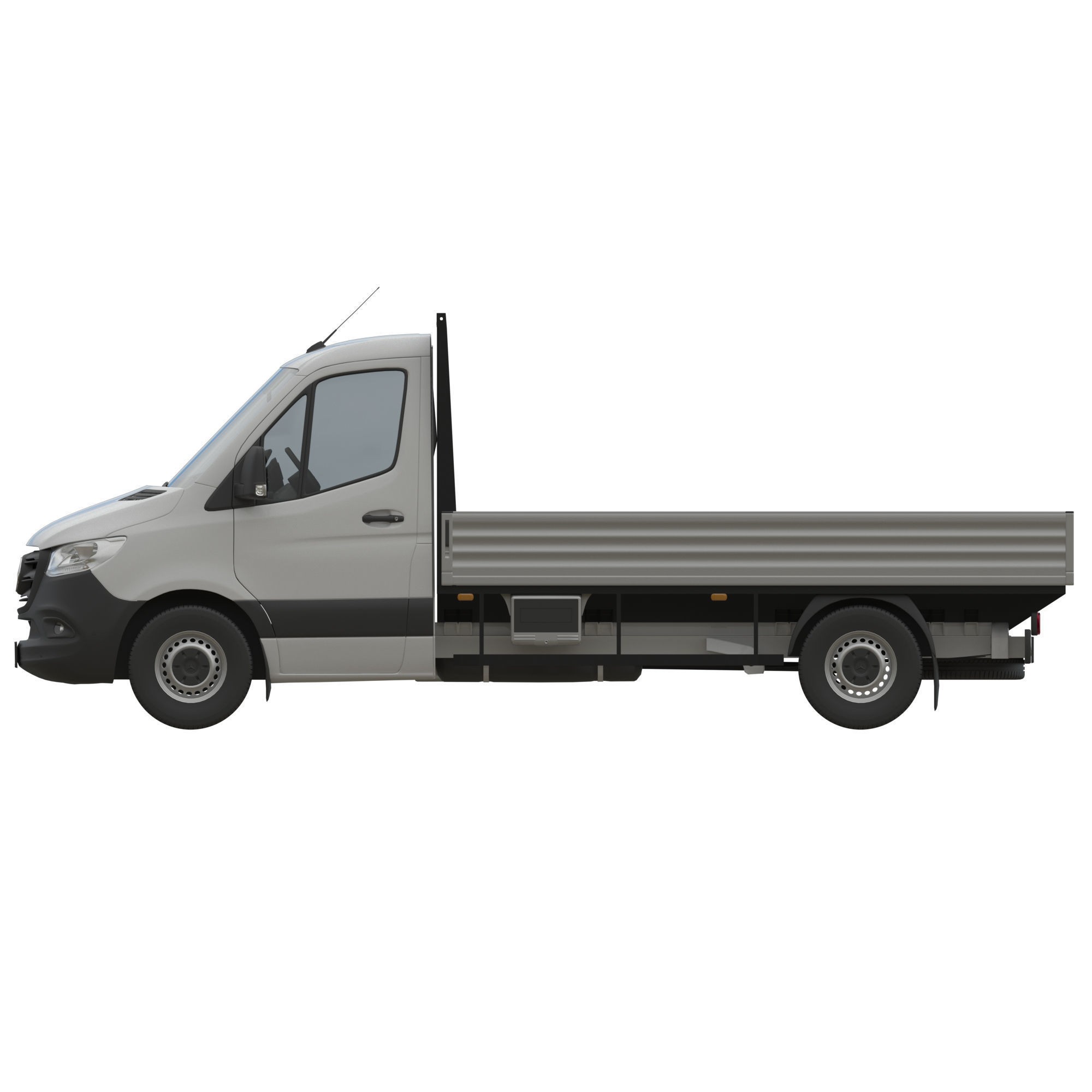 Mercedes-Benz Sprinter Chassis Cab L2 - Game-Ready 3D Model - View 12