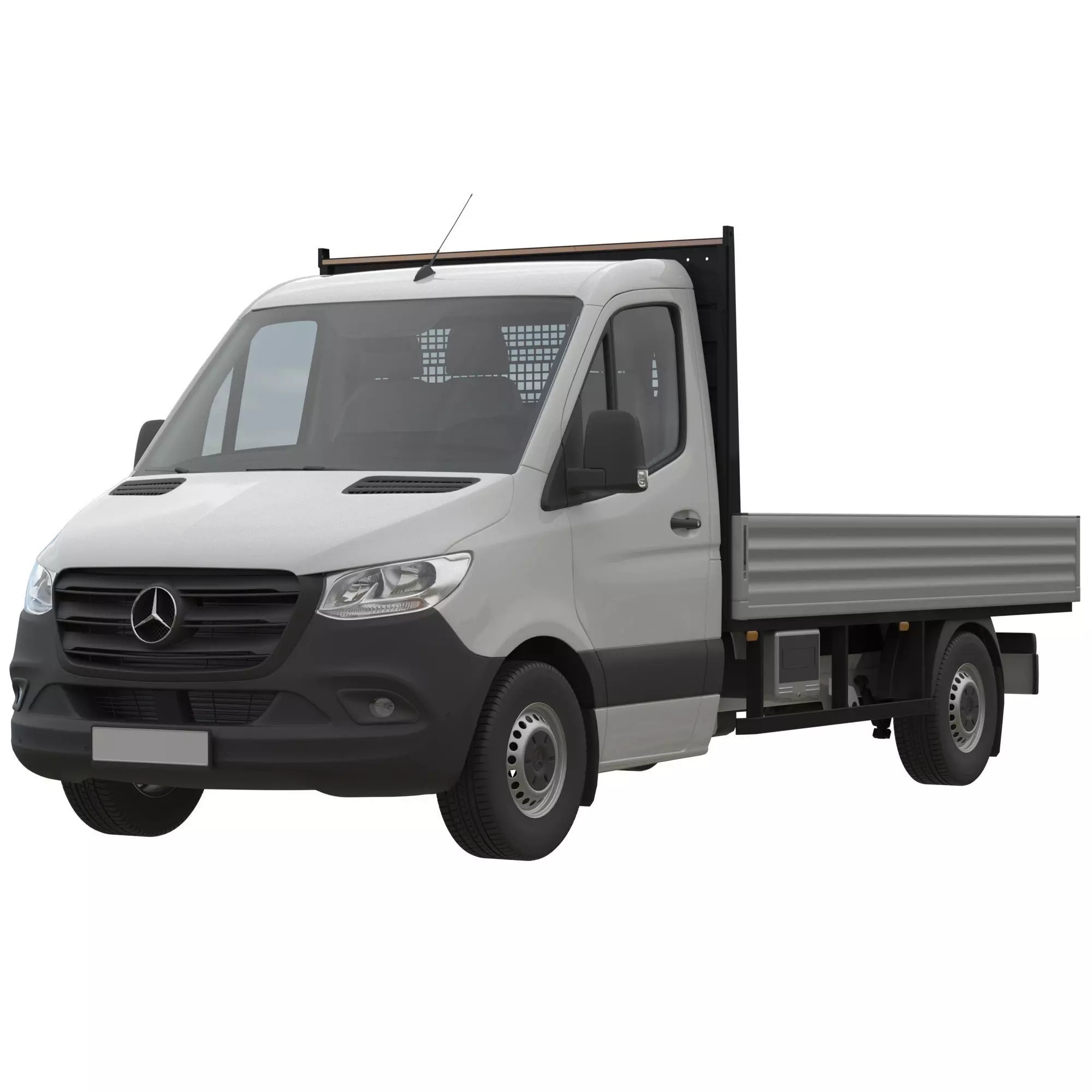 Mercedes-Benz Sprinter Chassis Cab L2 - Game-Ready 3D Model - View 2