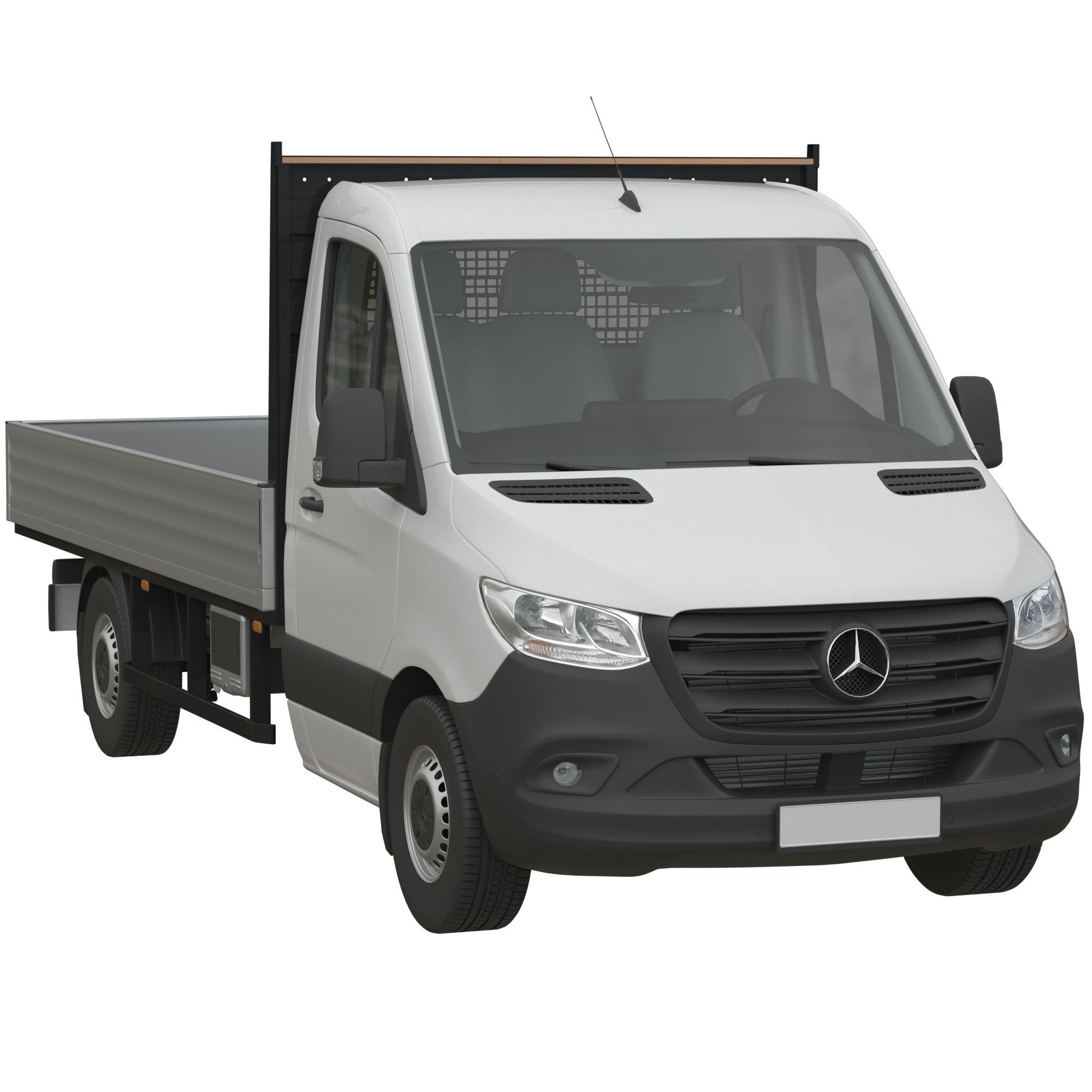 Mercedes-Benz Sprinter Chassis Cab L2 - Game-Ready 3D Model - View 3