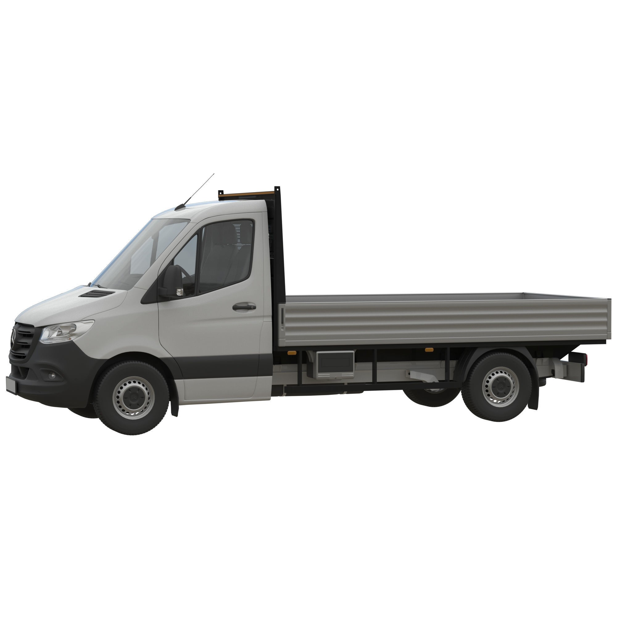 Mercedes-Benz Sprinter Chassis Cab L2 - Game-Ready 3D Model - View 4