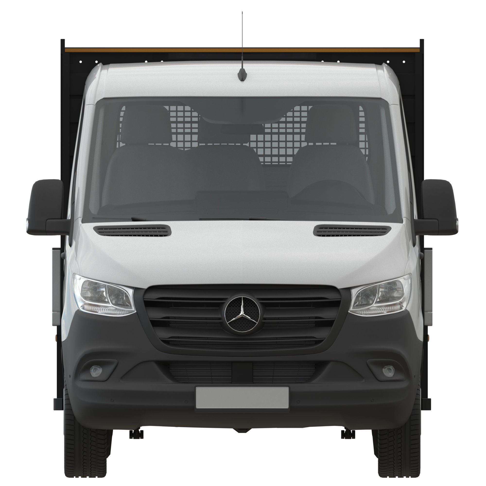 Mercedes-Benz Sprinter Chassis Cab L2 - Game-Ready 3D Model - View 9