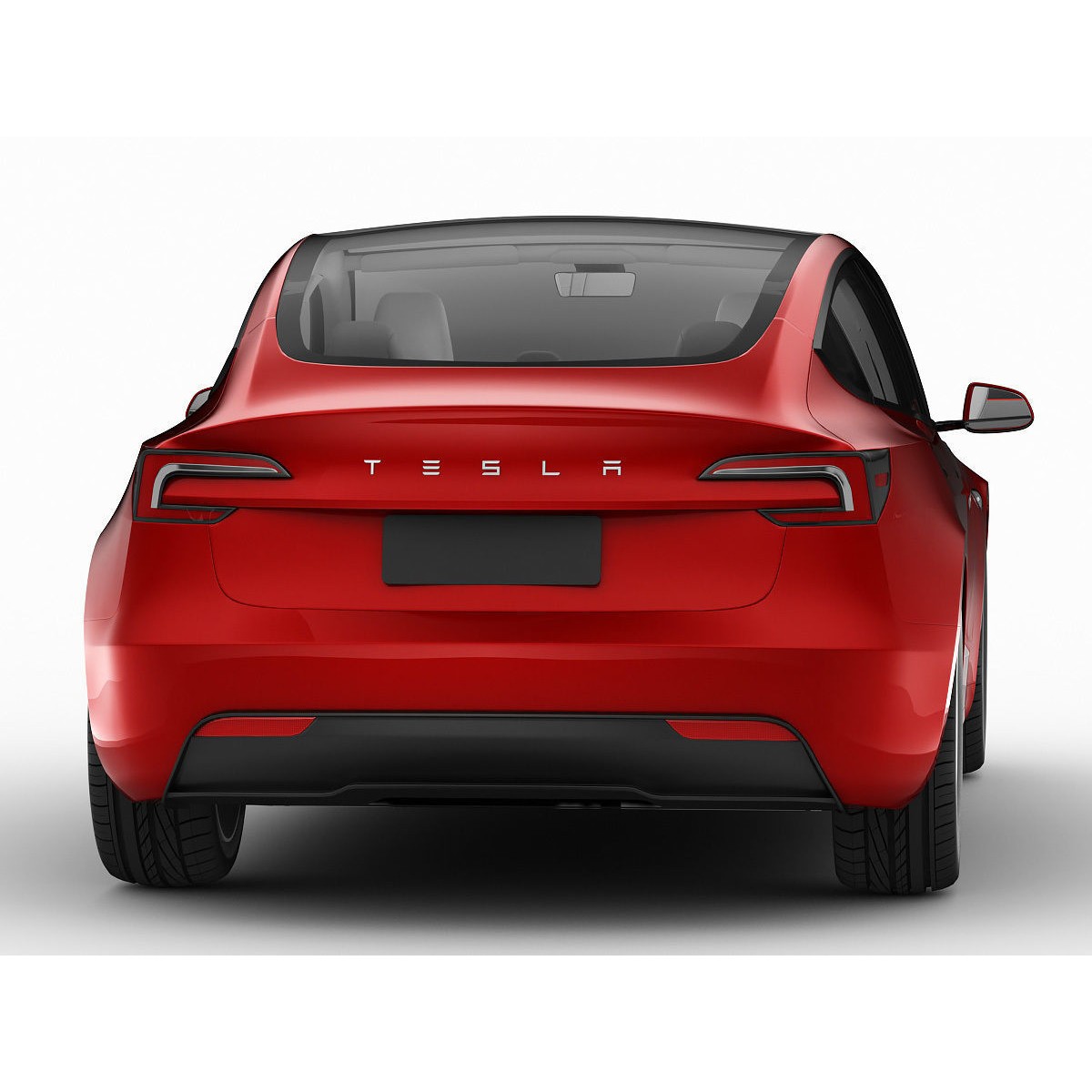 Tesla Model 3 2024 - High-Detail 3D Model - View 10