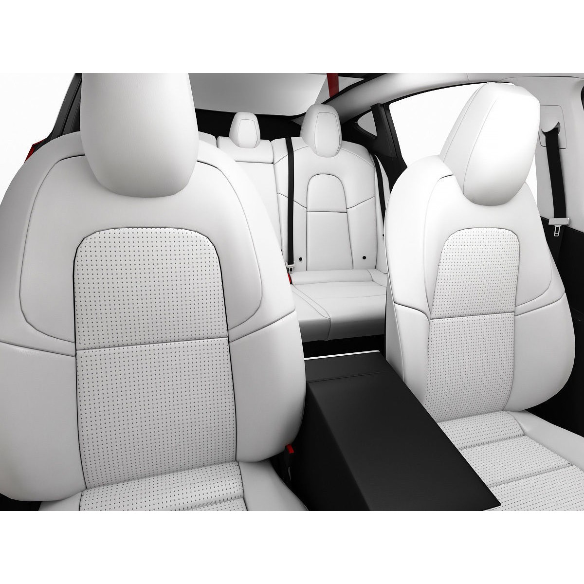 Tesla Model 3 2024 - High-Detail 3D Model - View 15