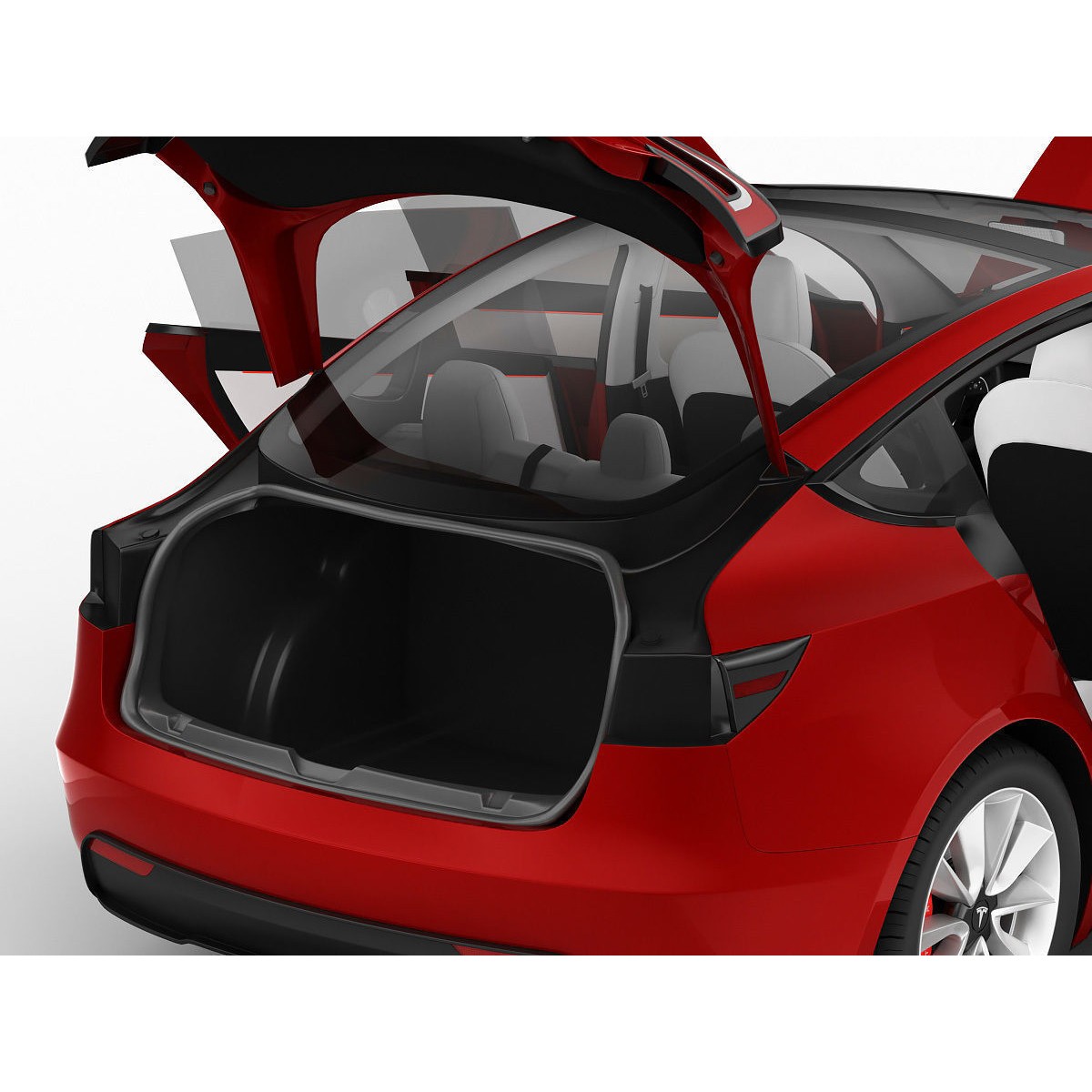 Tesla Model 3 2024 - High-Detail 3D Model - View 19