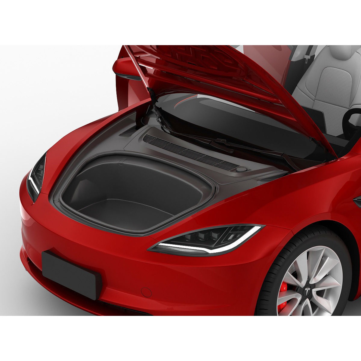 Tesla Model 3 2024 - High-Detail 3D Model - View 20