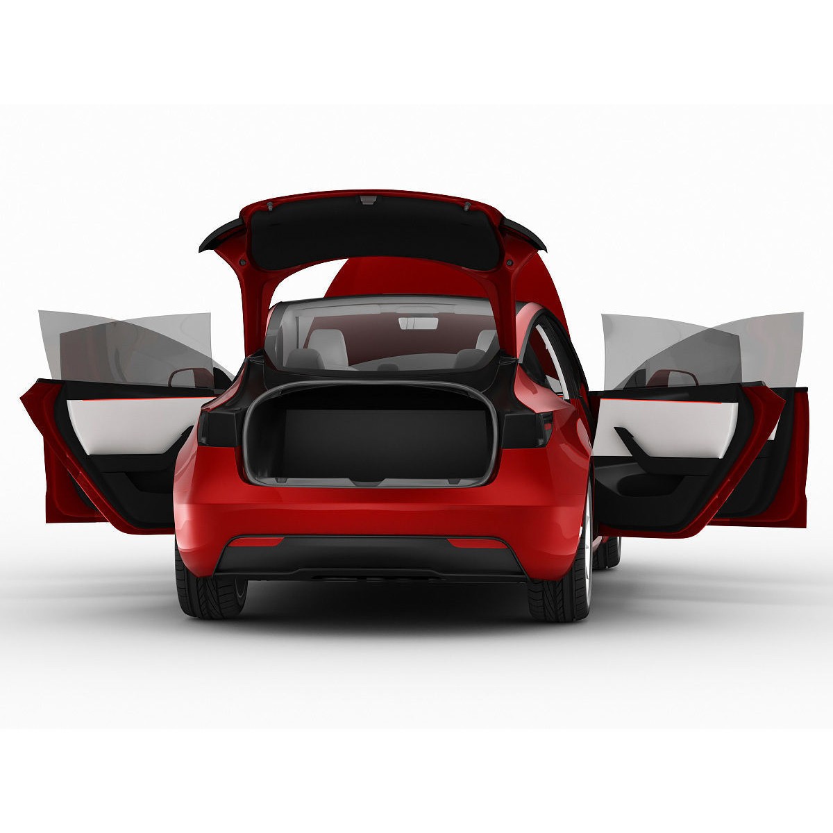 Tesla Model 3 2024 - High-Detail 3D Model - View 26