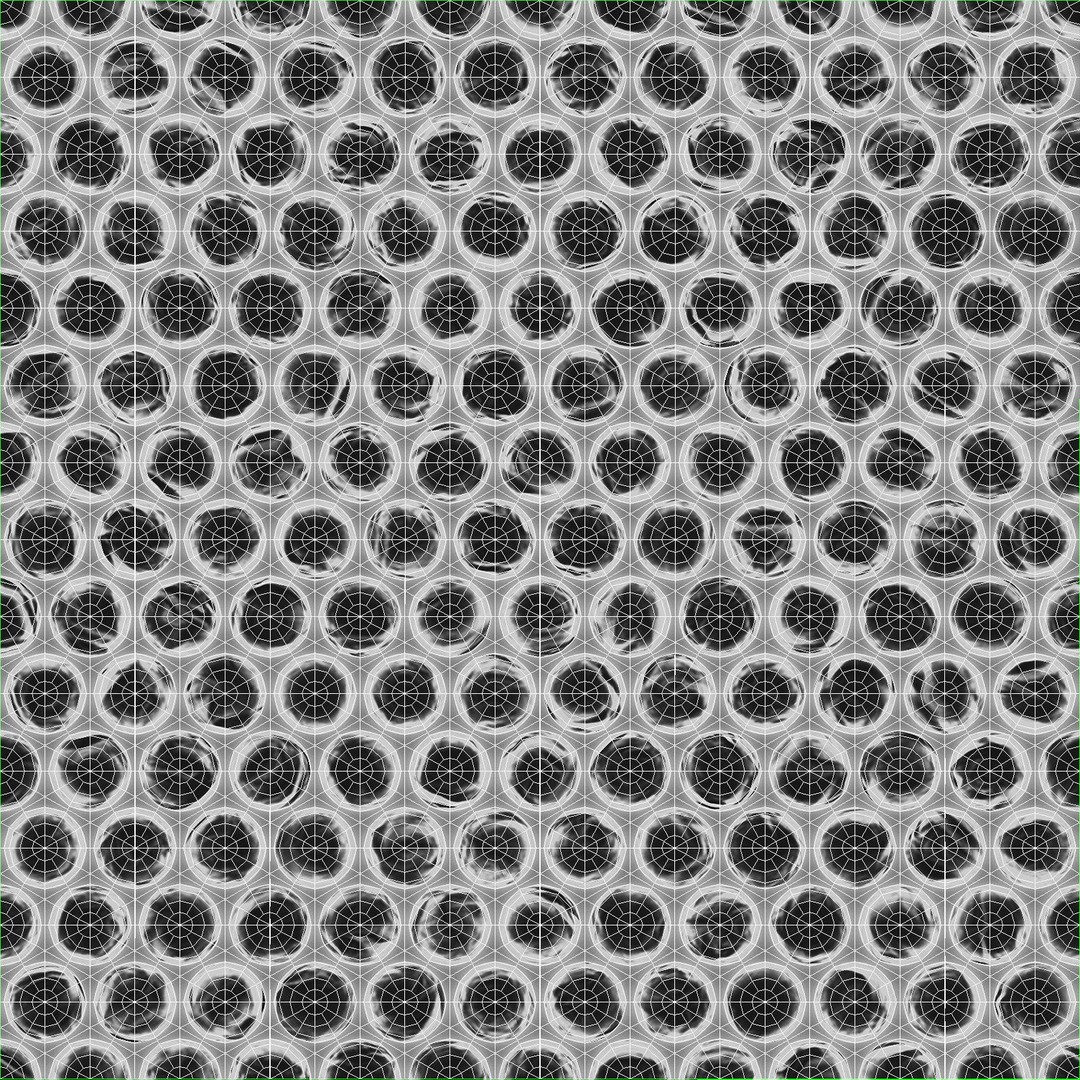 Bubble Wrap 3D Model – High Poly PBR Asset, FBX & OBJ Formats