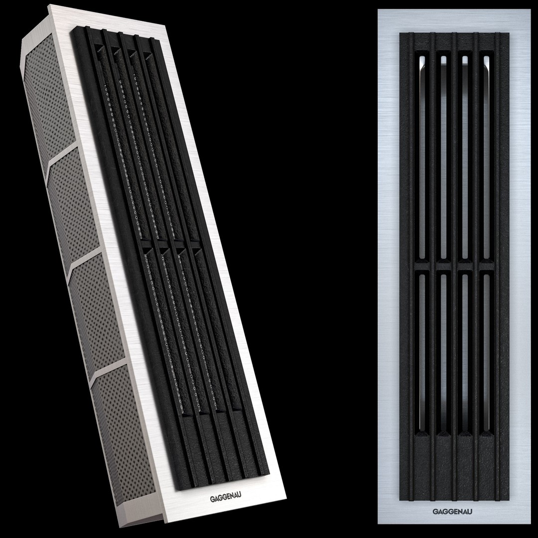 Gaggenau Cooktop 3D Model – Low Poly Kitchenware Asset, FBX, OBJ - View 6