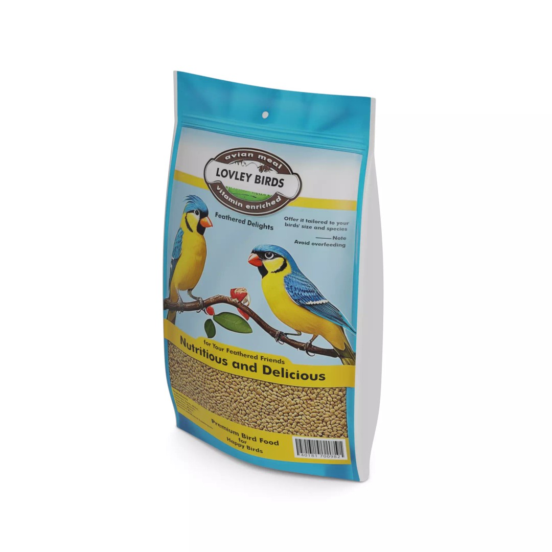 Bird Food 3D Model – Realistic Low Poly Asset, FBX - View 2