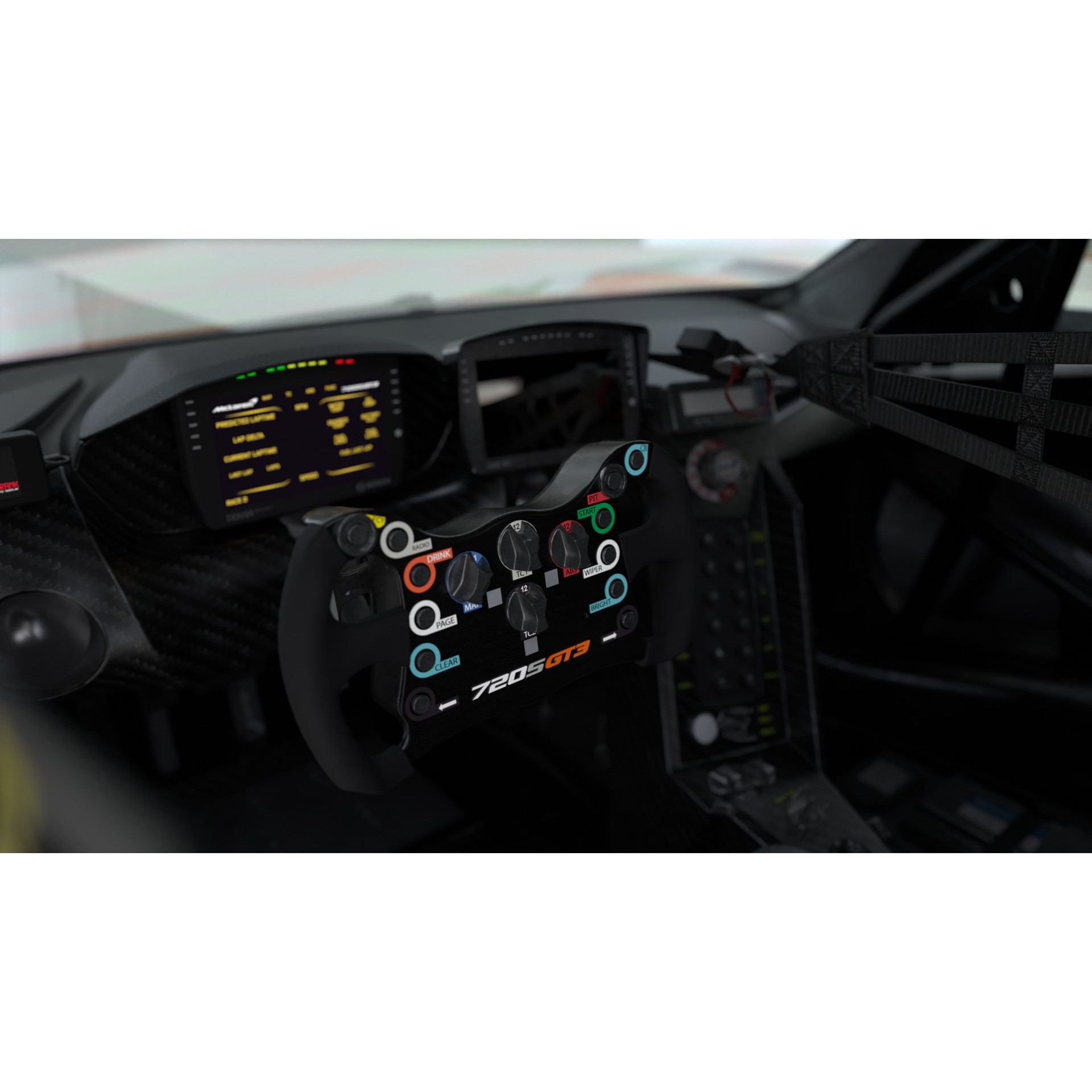 McLaren 720S LMGT3 EVO 2025 WEC - Game-Ready 3D Model