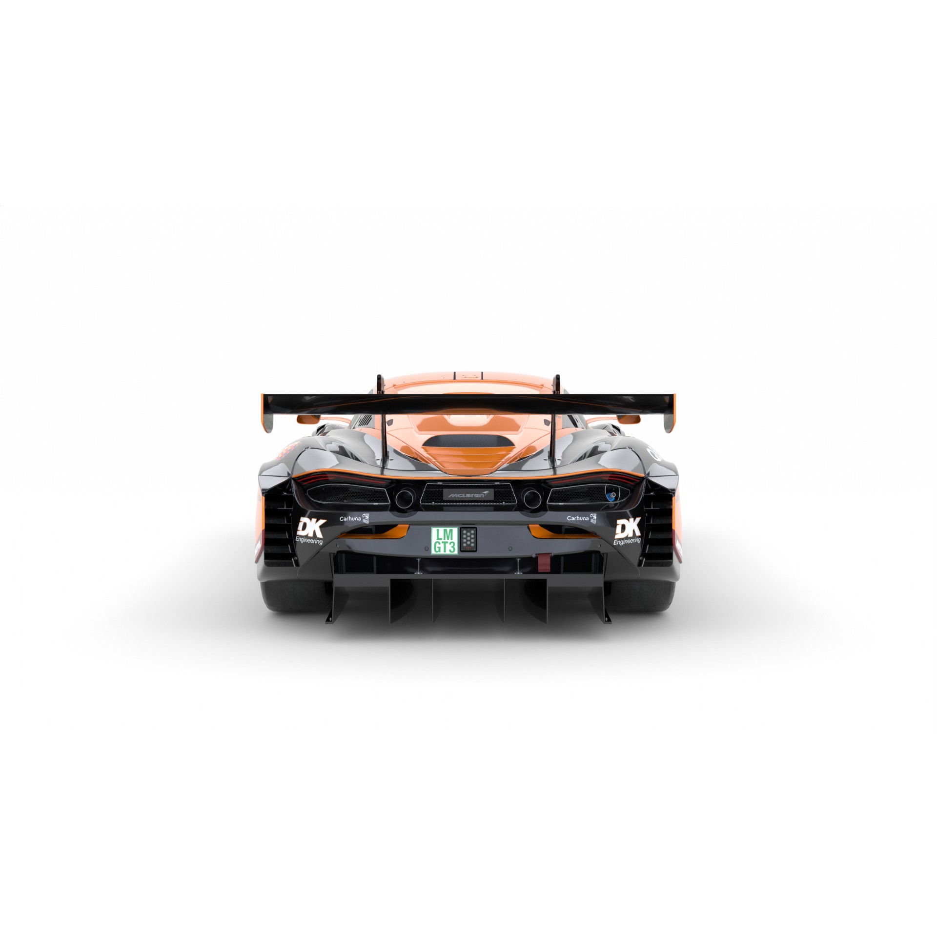 McLaren 720S LMGT3 EVO 2025 WEC - Game-Ready 3D Model - View 10