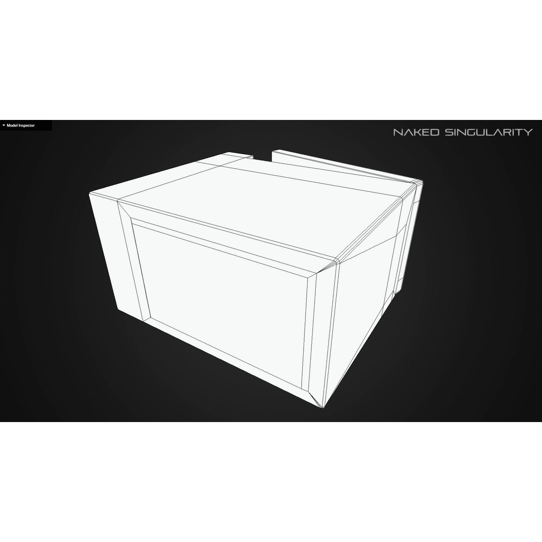 Microwave Oven 3D Model – Low Poly Electronic Kitchen Appliance, FBX