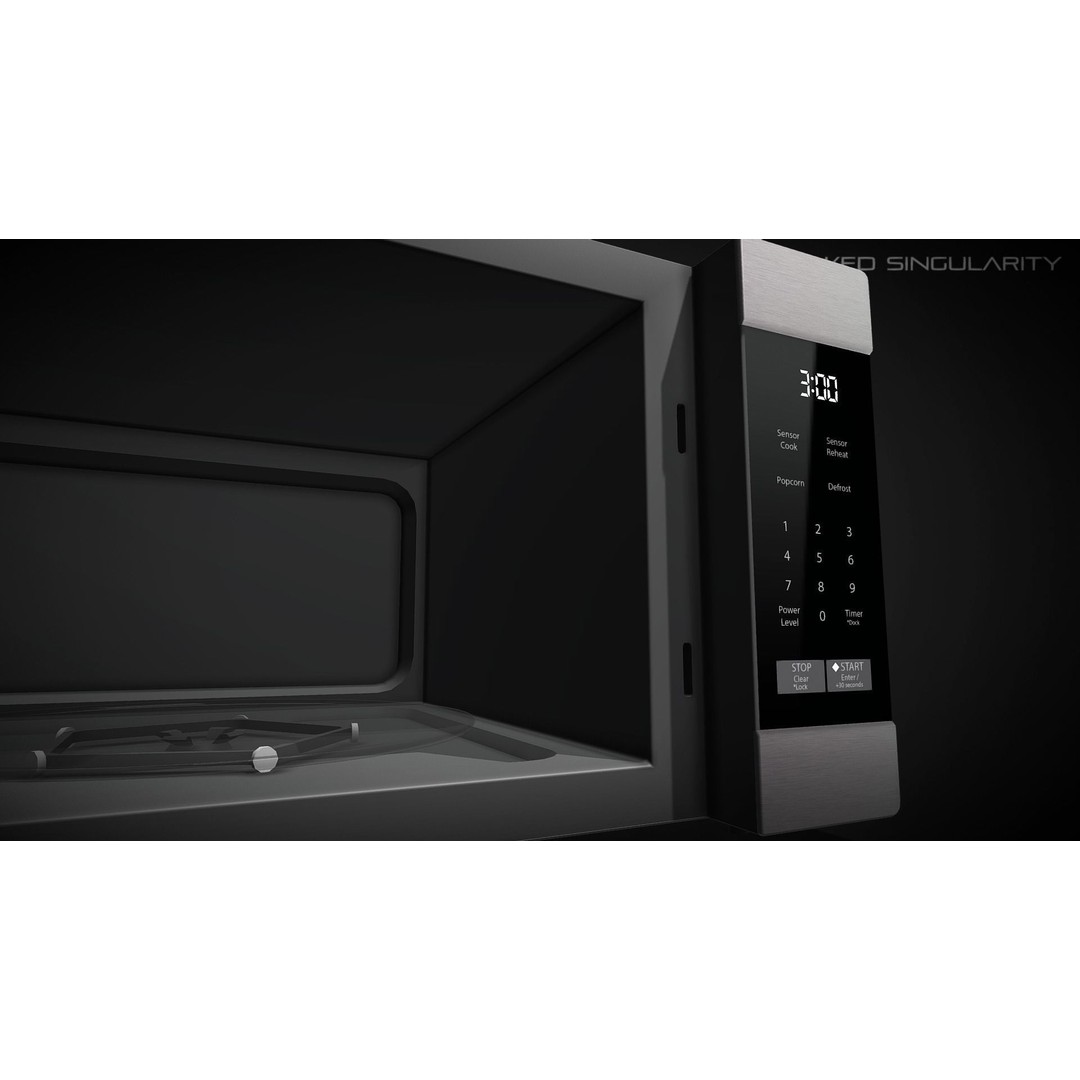 Microwave Oven 3D Model – Low Poly Electronic Kitchen Appliance, FBX - View 8