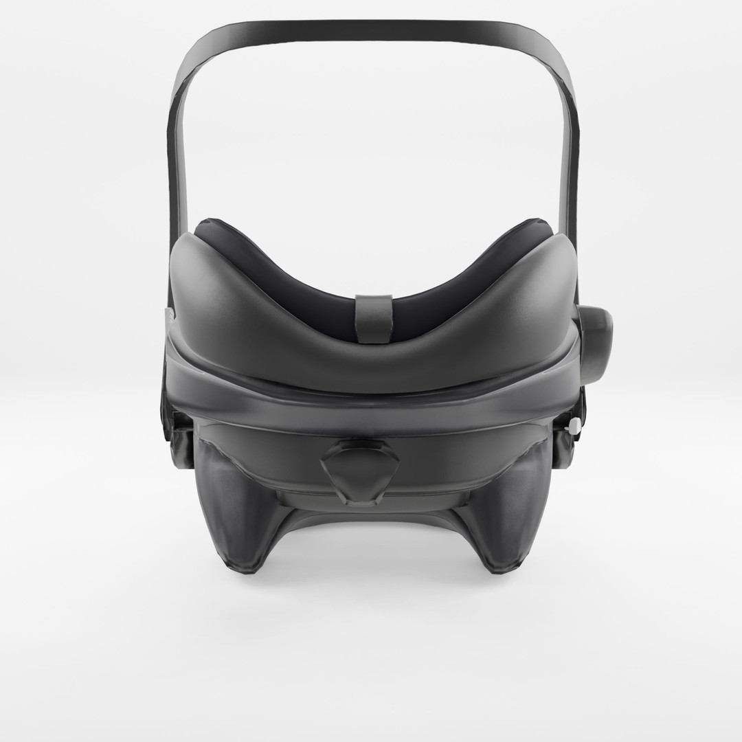 Baby Car Seat Besafe IZI GO 3D Model – Low Poly, Game Ready, FBX - View 3