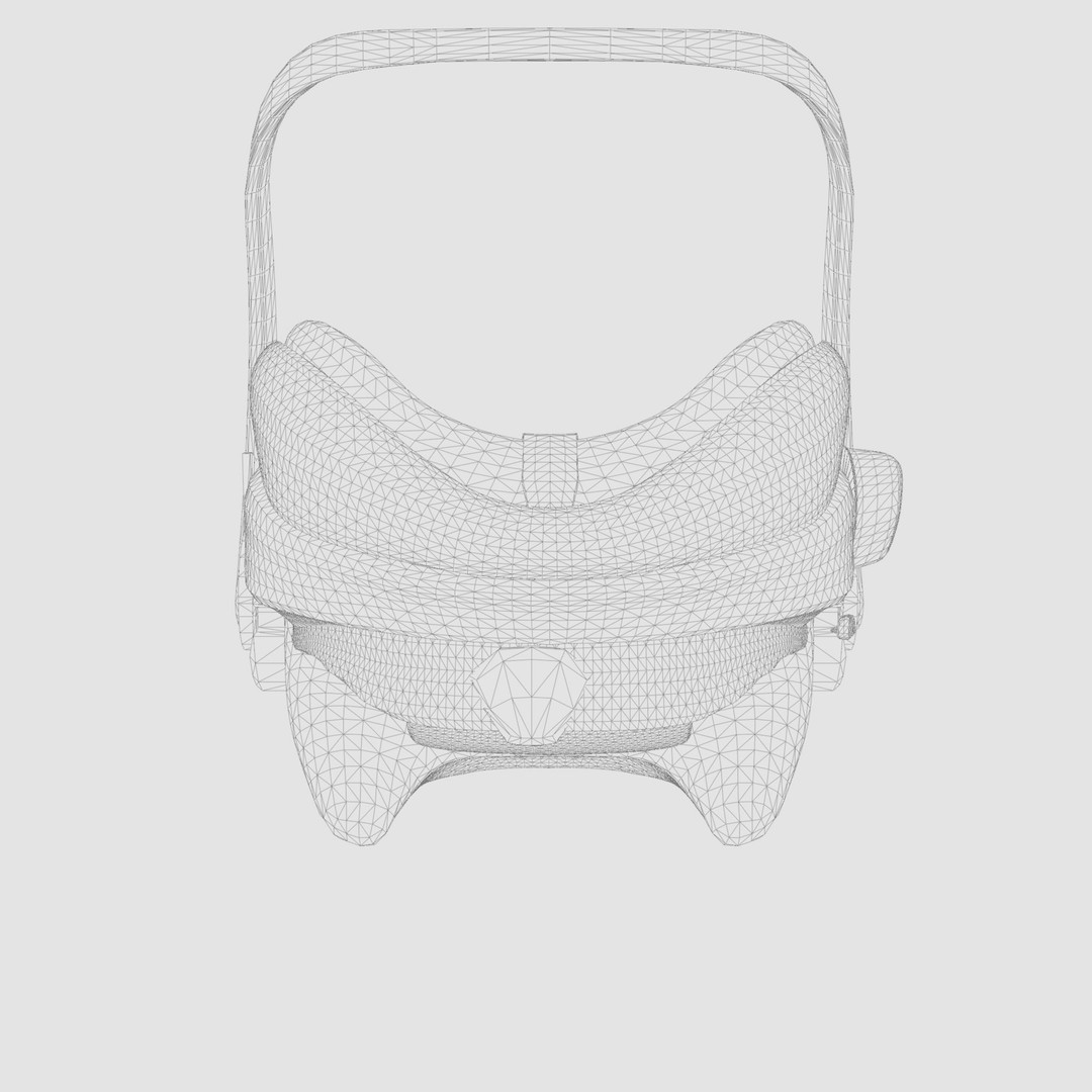 Baby Car Seat Besafe IZI GO 3D Model – Low Poly, Game Ready, FBX - View 6