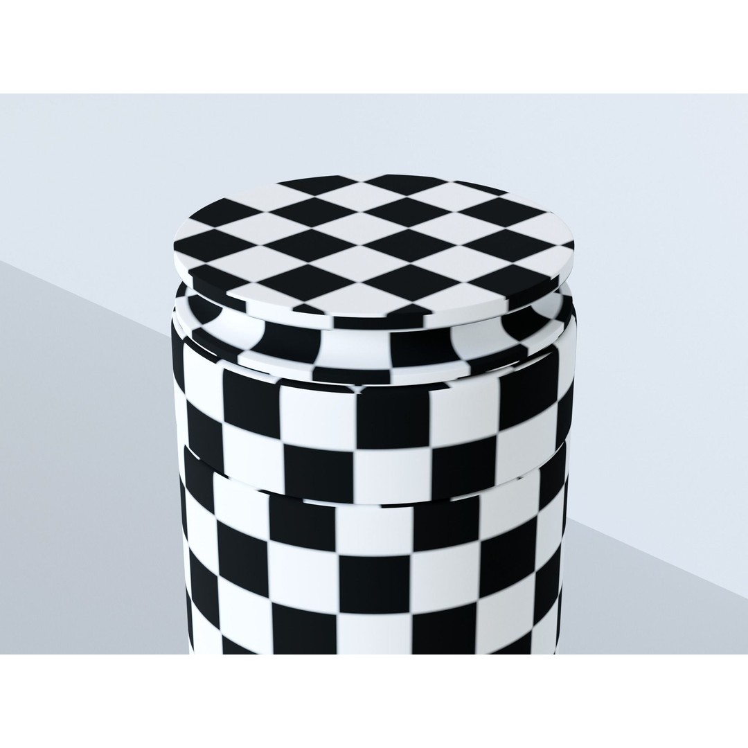 Brightening Cream 3D Model – Low Poly PBR Skincare Bottle, FBX, OBJ - View 12