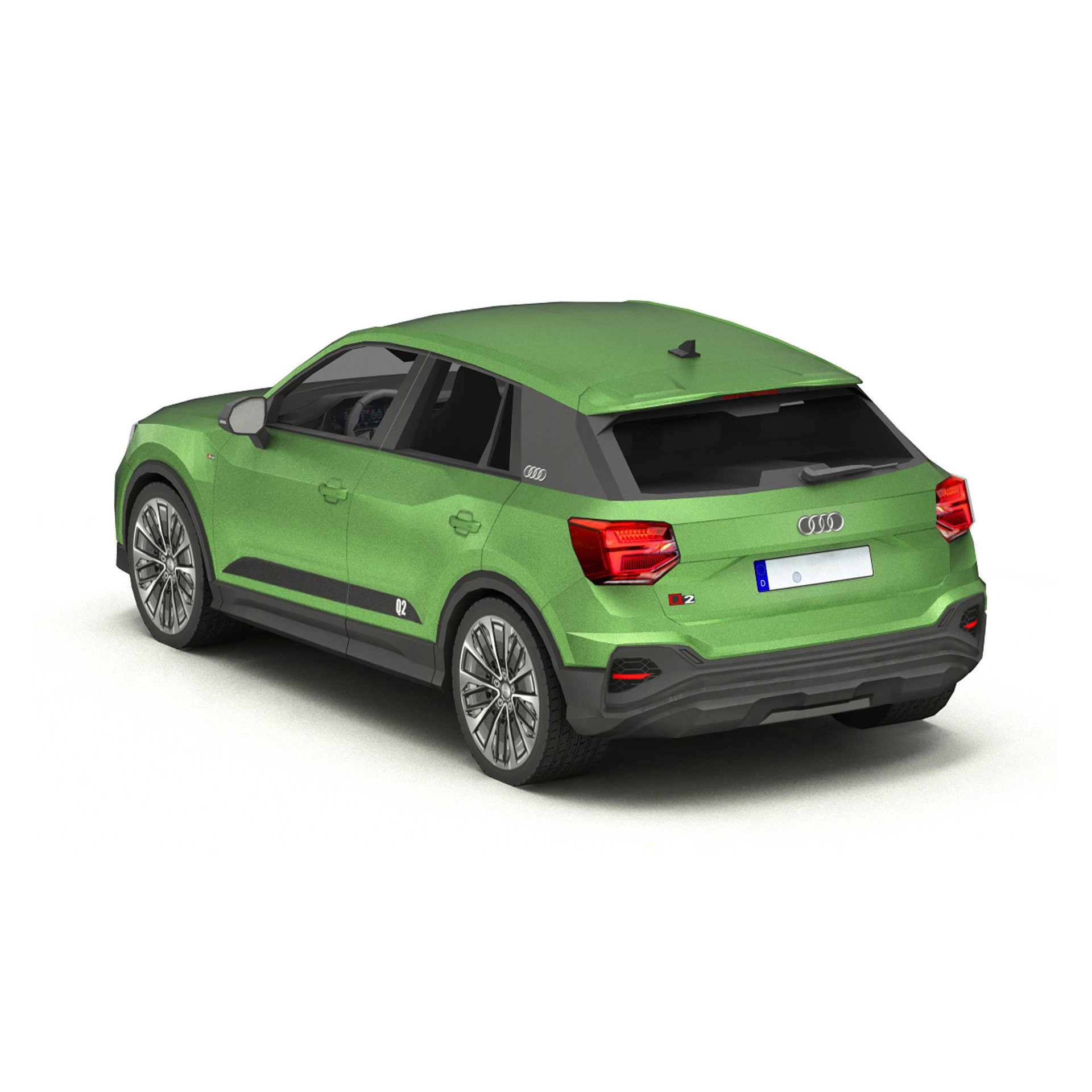 Low Poly Cars Pack 1 - Low-Poly Game-Ready 3D Model - View 10