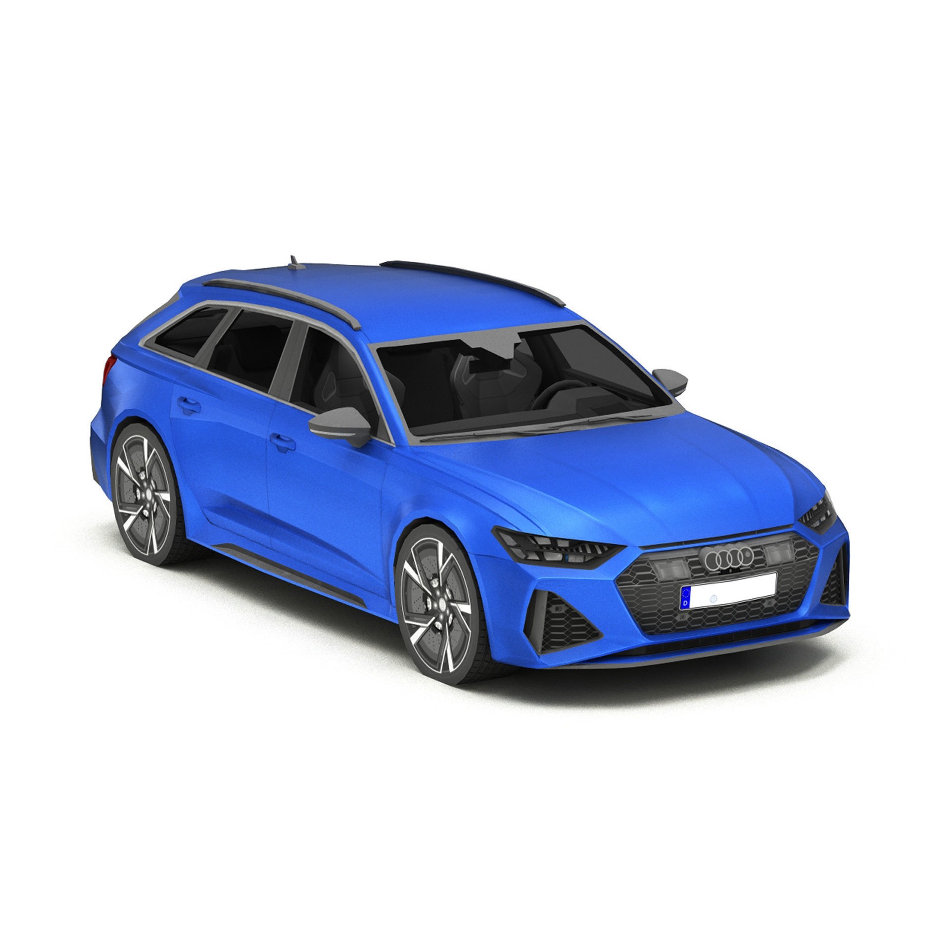 Low Poly Cars Pack 1 - Low-Poly Game-Ready 3D Model - View 12